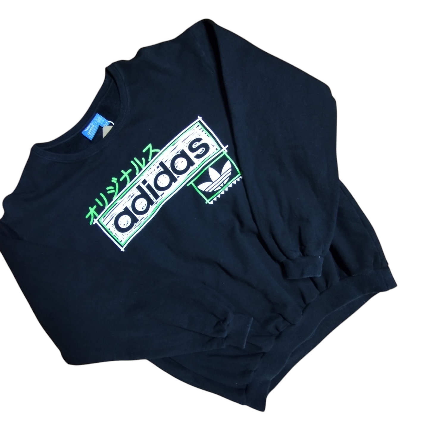 Polerón negro Adidas / Talla L