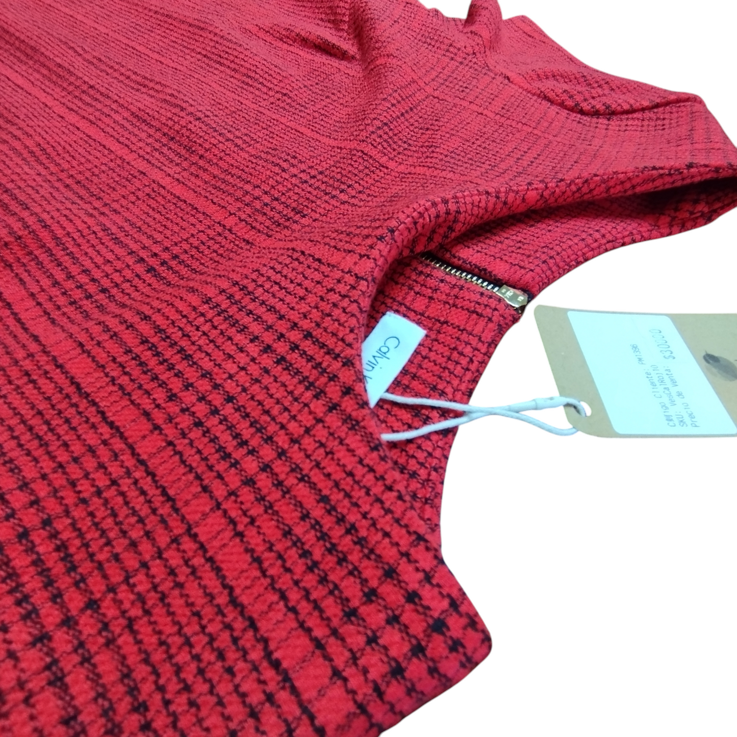 Vestido Rojo Calvin Klein / Talla M