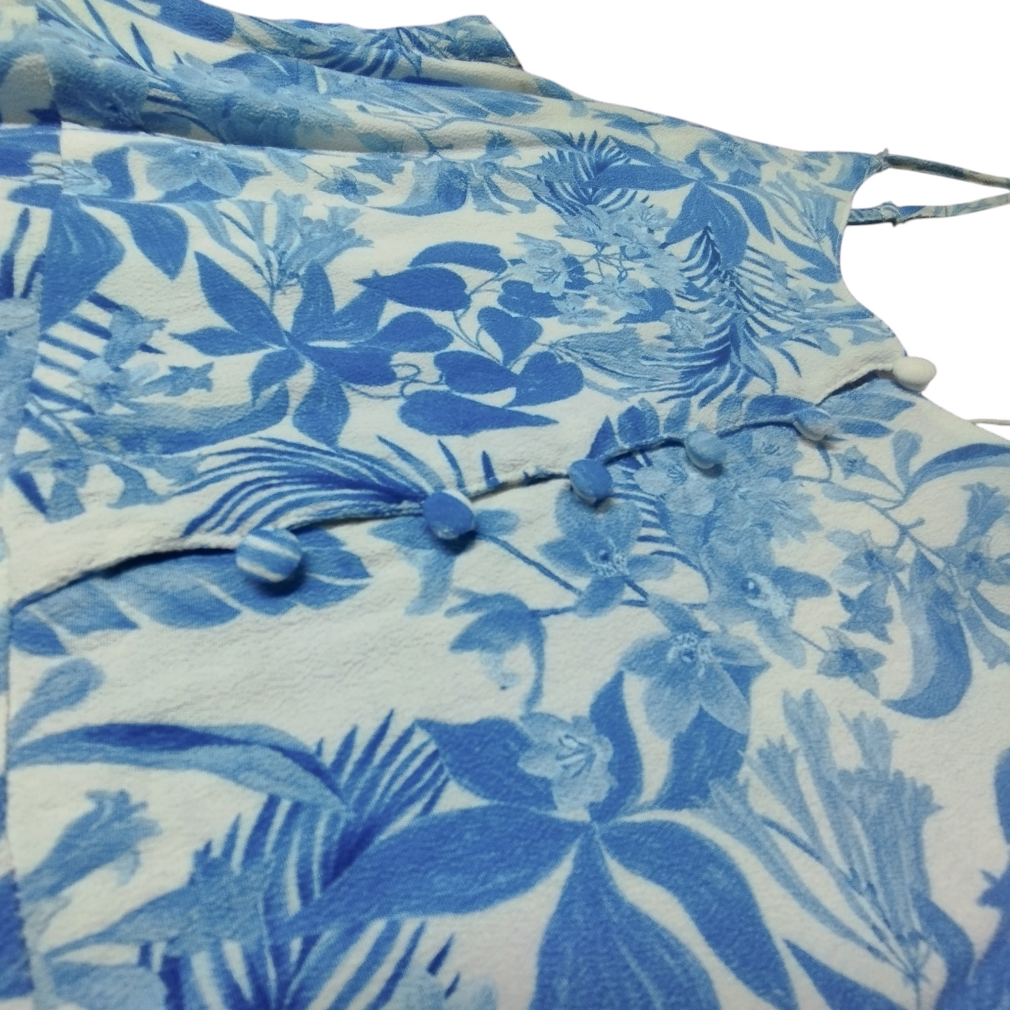 Vestido Celeste floreado Saville Row / Talla M