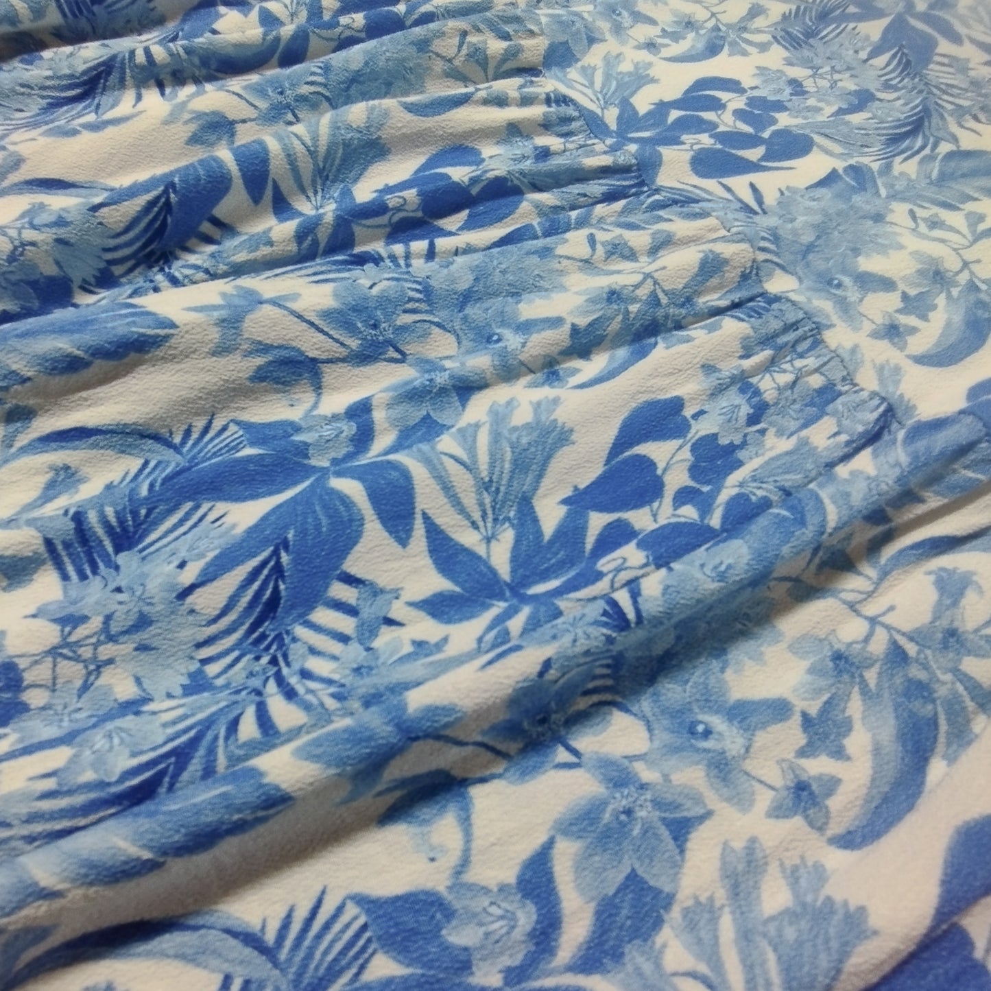 Vestido Celeste floreado Saville Row / Talla M