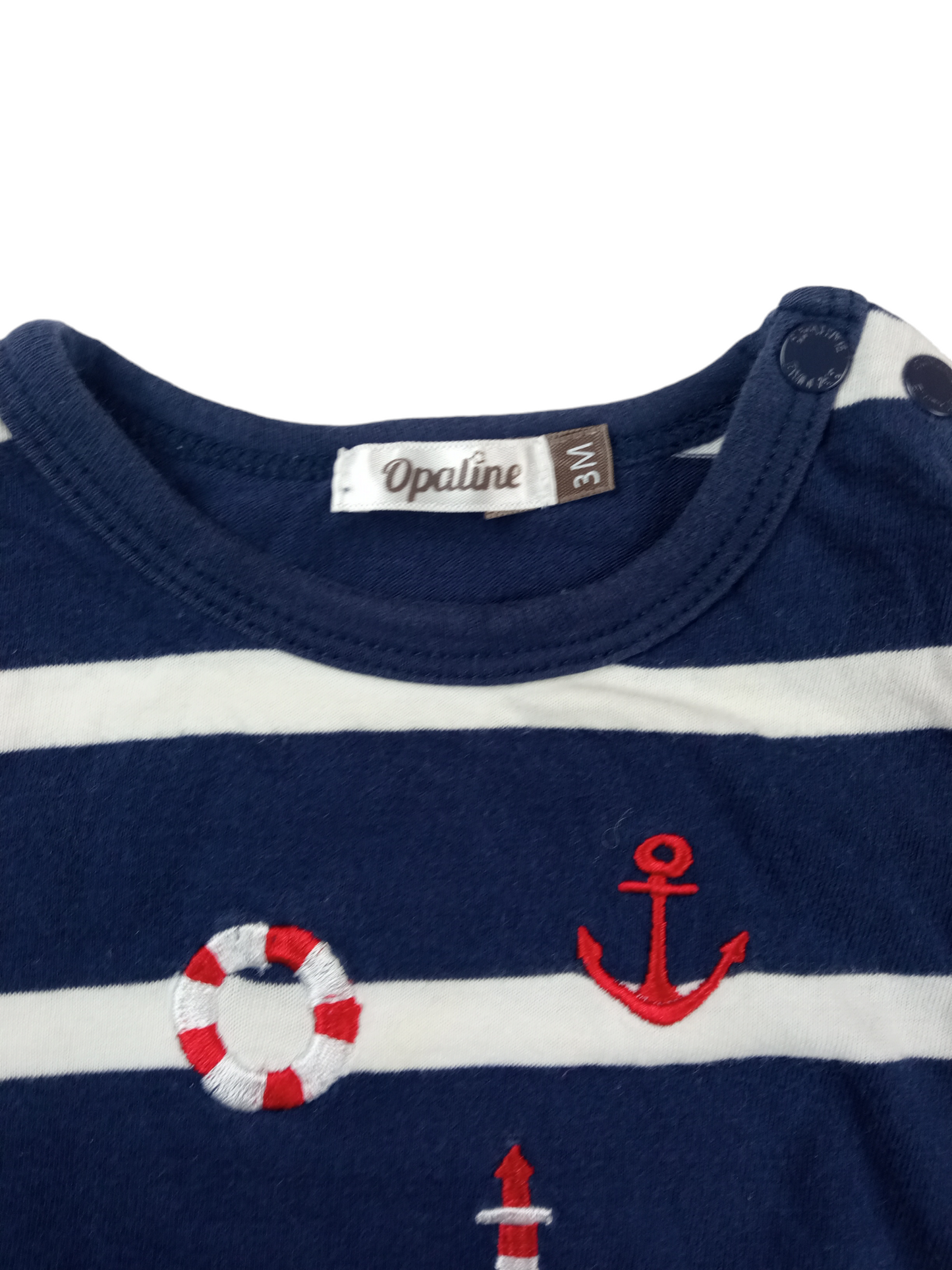 Conjunto short y body / 3 meses