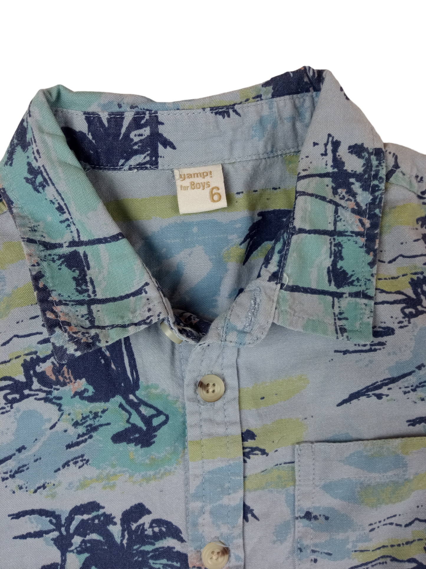 Conjunto camisa-short / Talla 6