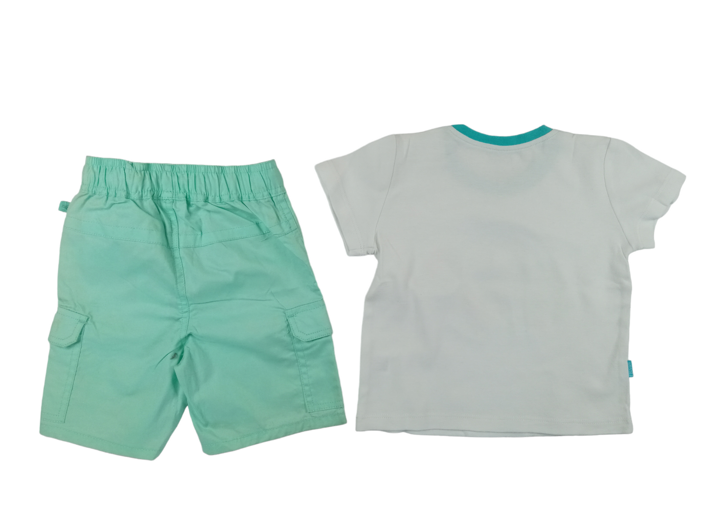 Conjunto short-polera / 12-18 meses