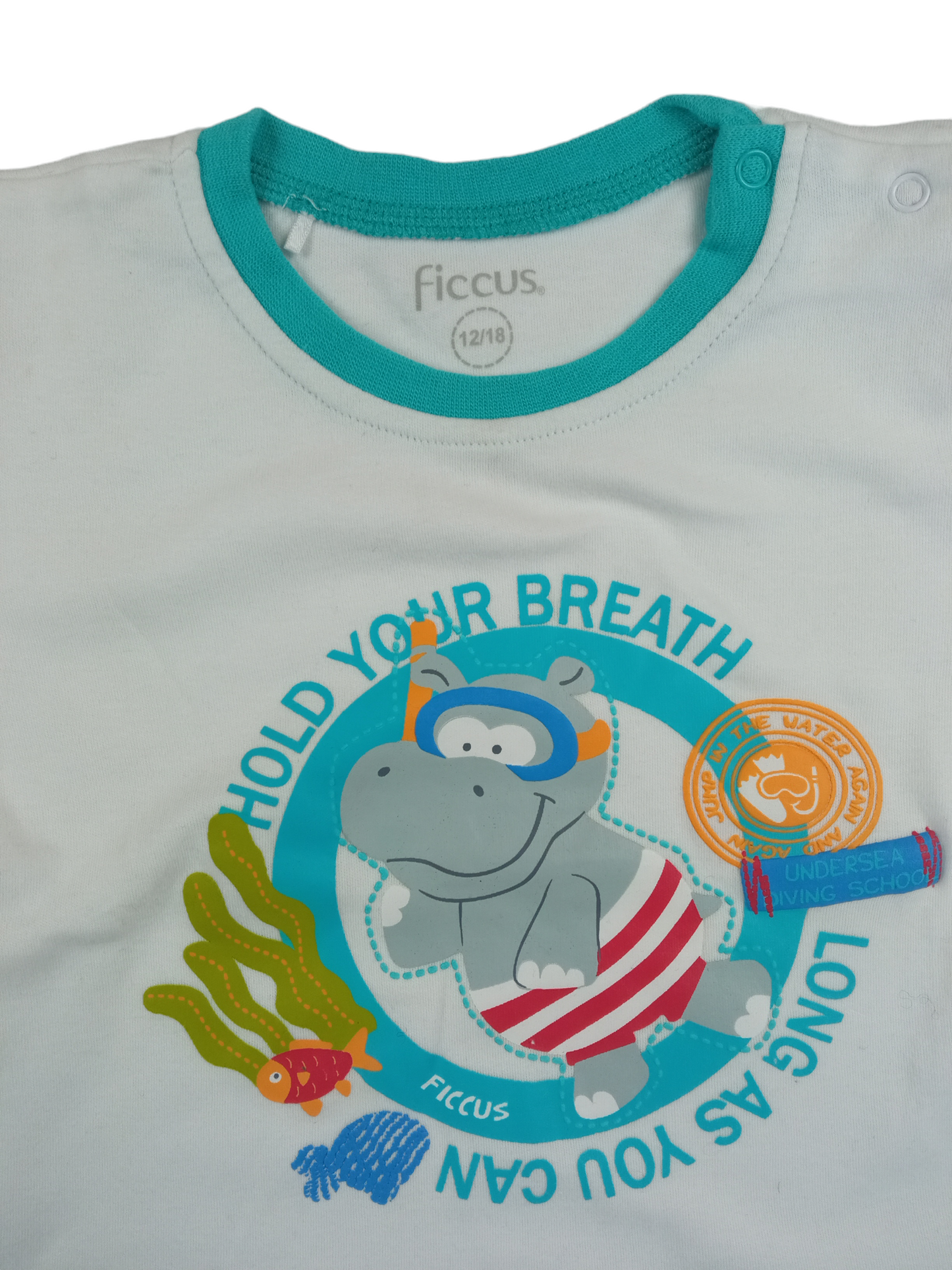 Conjunto short-polera / 12-18 meses