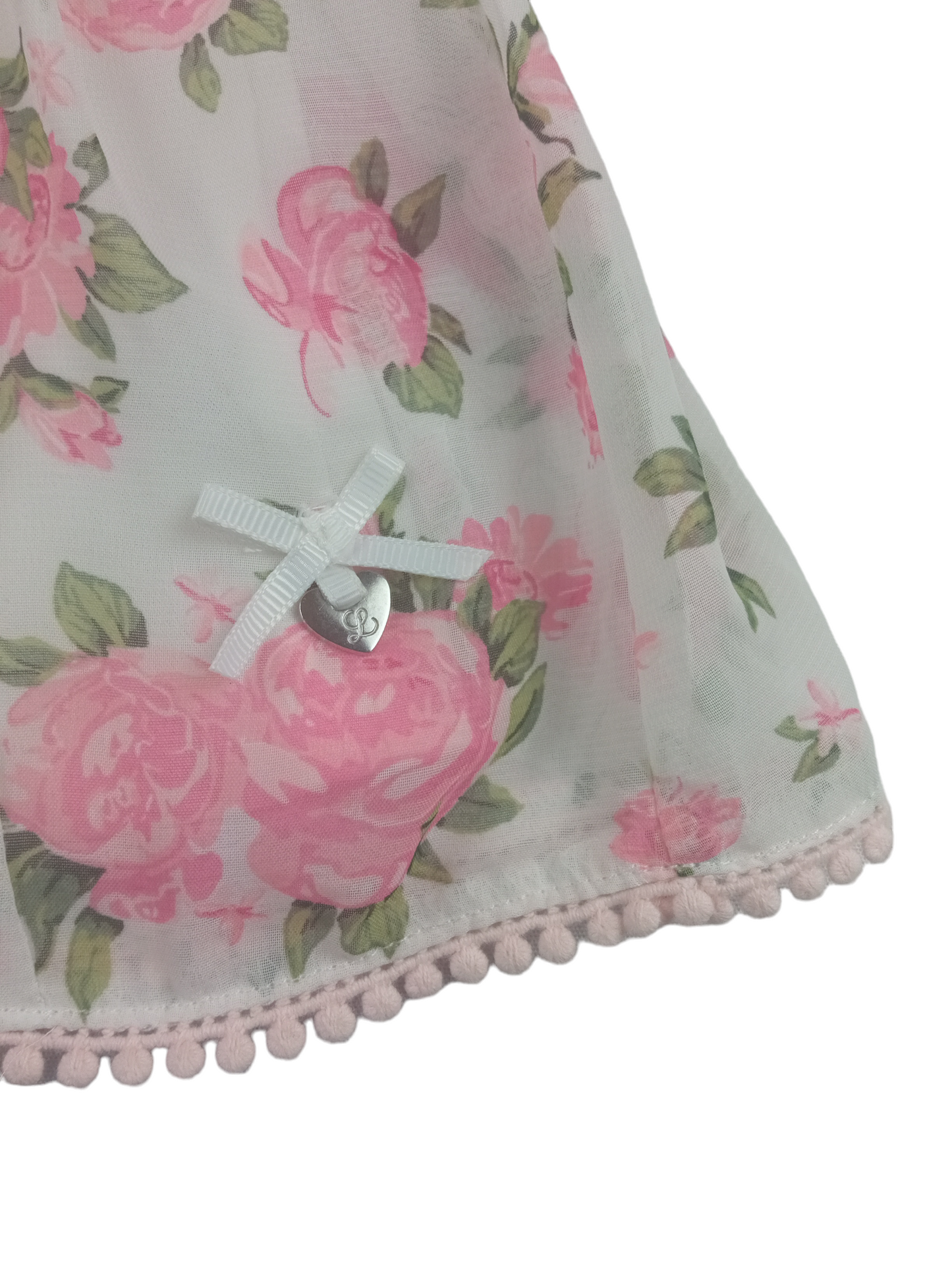 Vestido tela tul / 9 meses