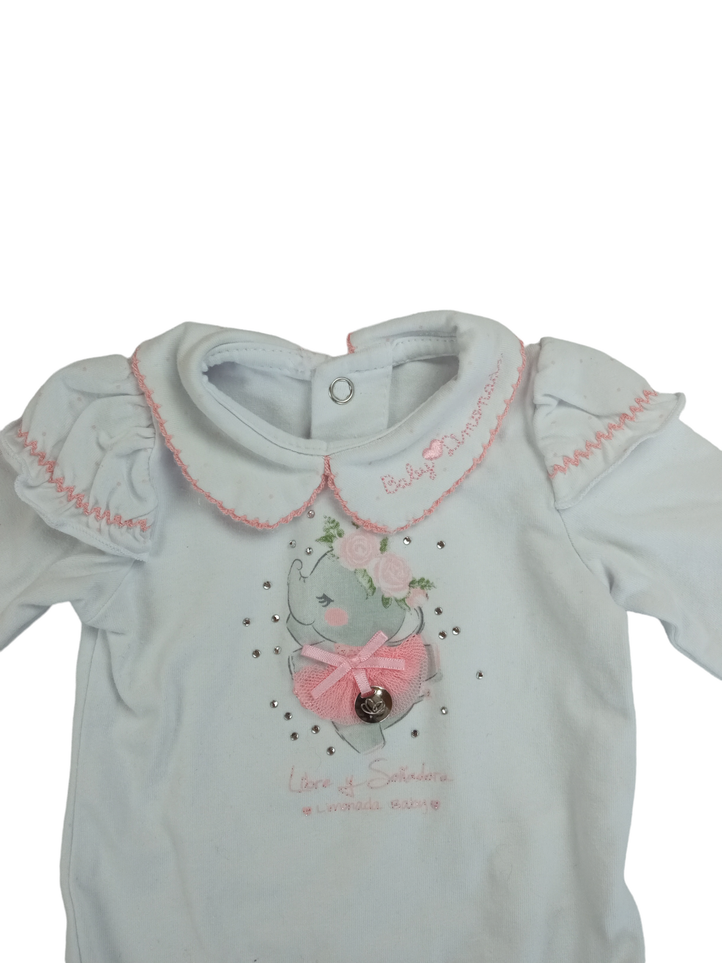 Conjunto jardinera-body / talla 0