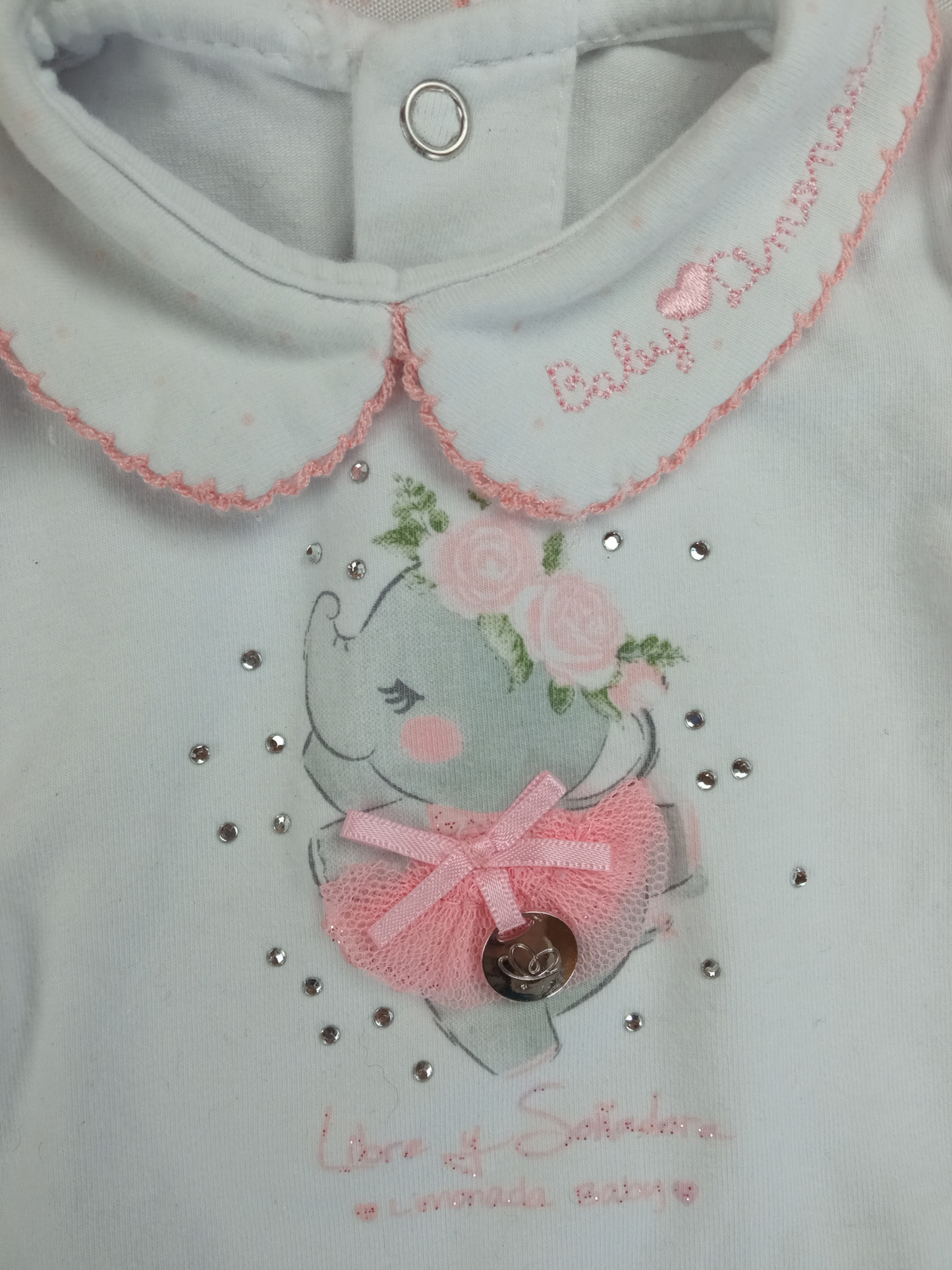 Conjunto jardinera-body / talla 0