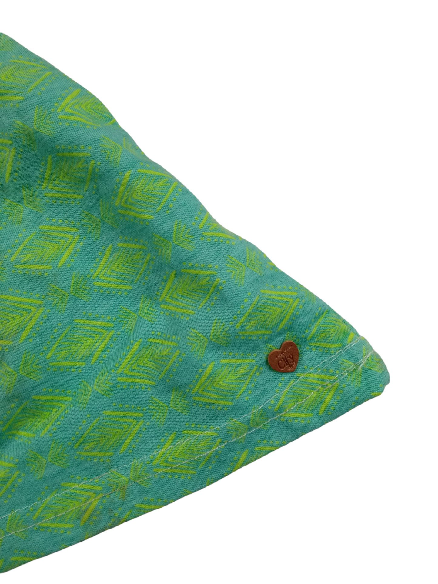 Vestido verde / 6-9 meses