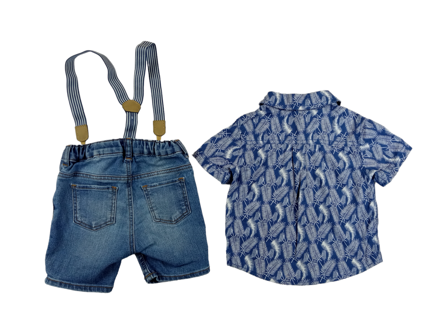 Conjunto short-camisa / 9 meses