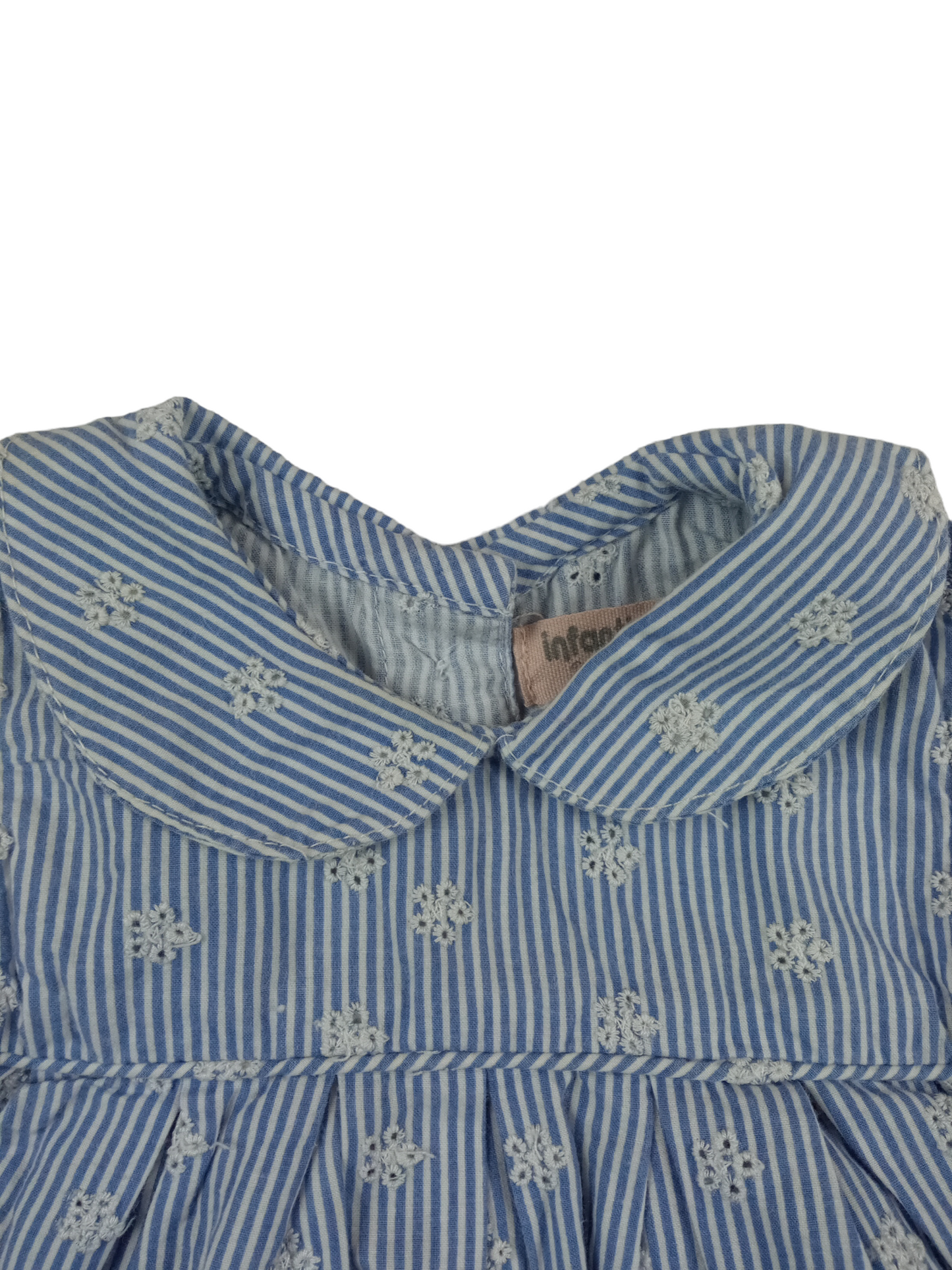 Vestido con diseño bordado / 6-9 meses
