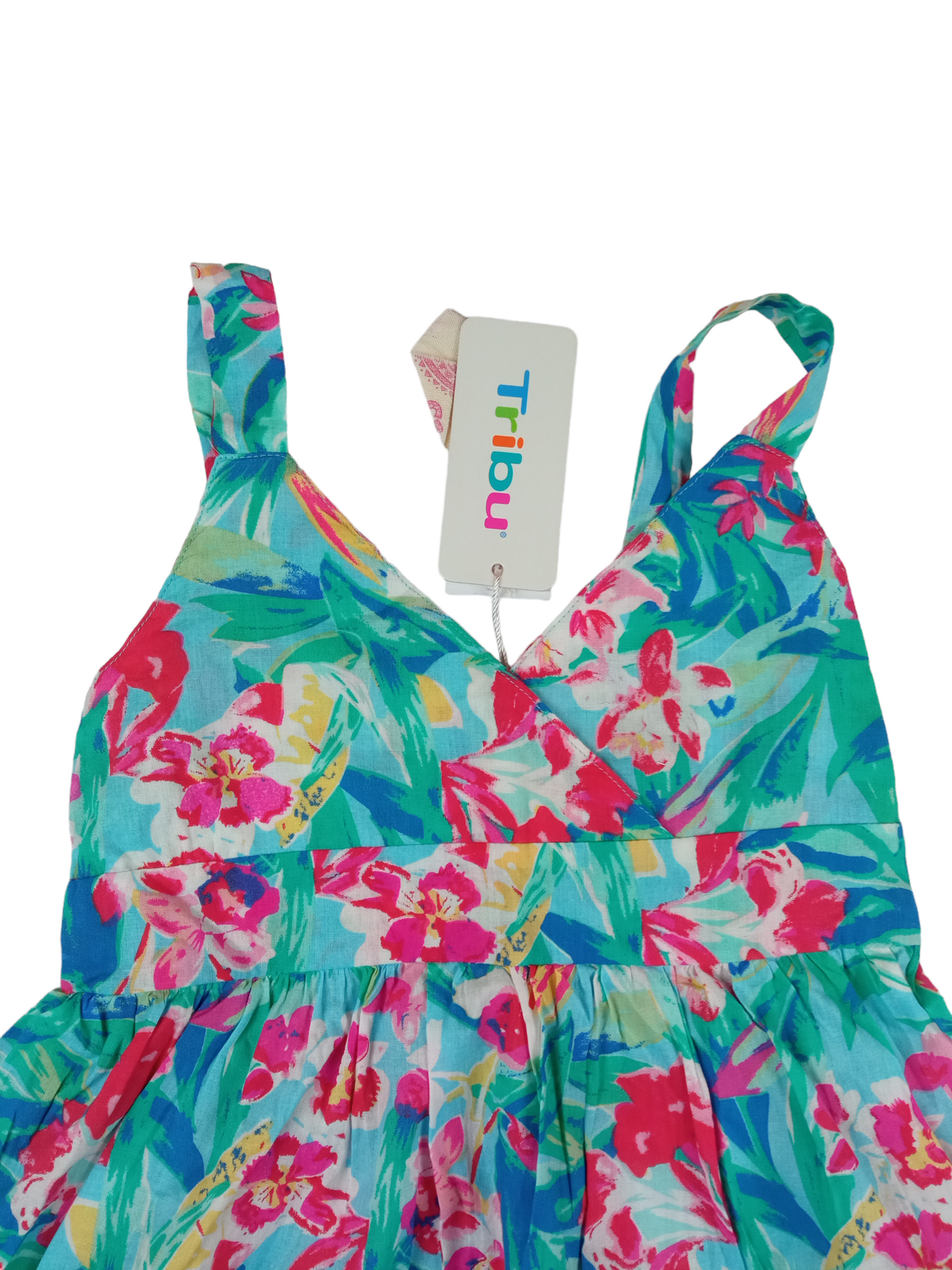 Vestido floreado / talla 6