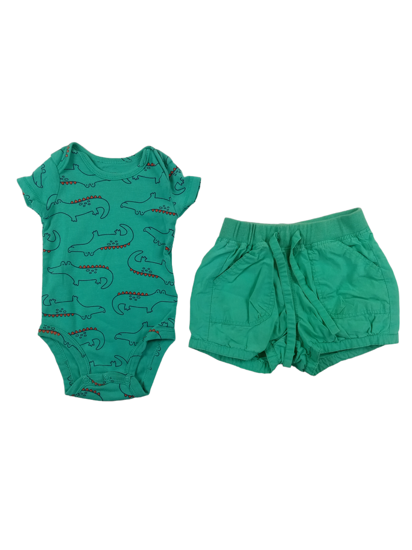 Conjunto short-body / 3 meses