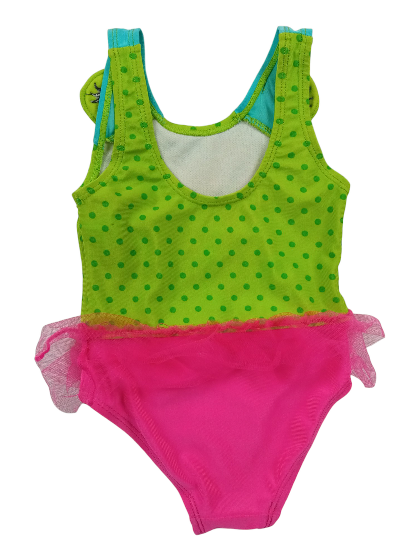 Traje de baño diseño ranita / 12 meses