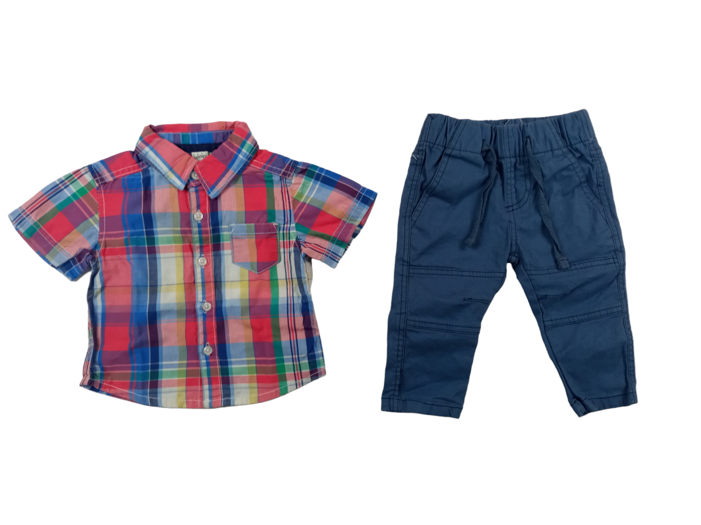 Conjunto Pantalón-camisa / 9 meses