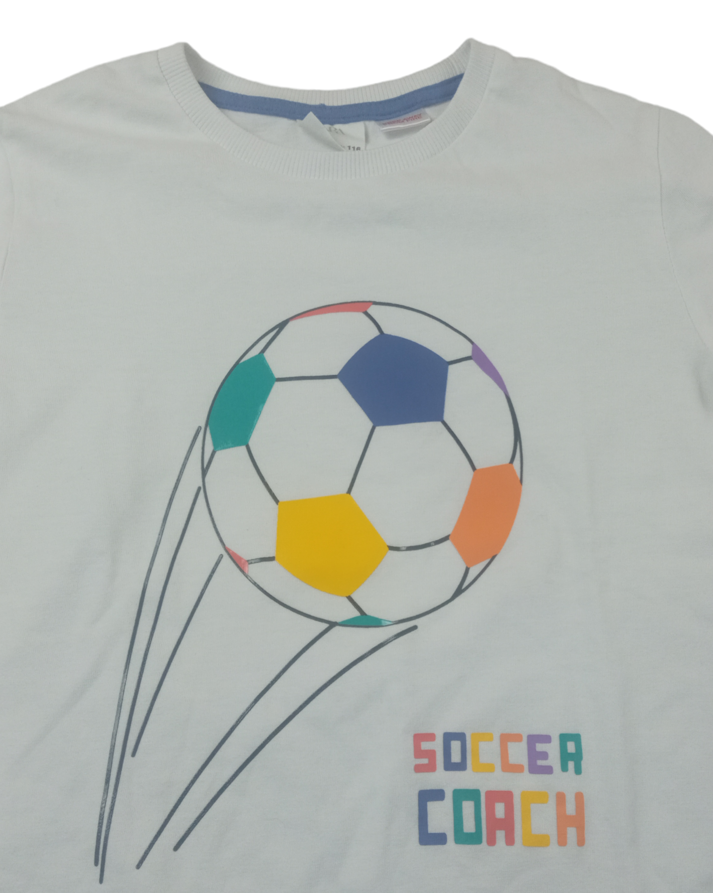Pijama verano diseño futbol / Talla 5-6