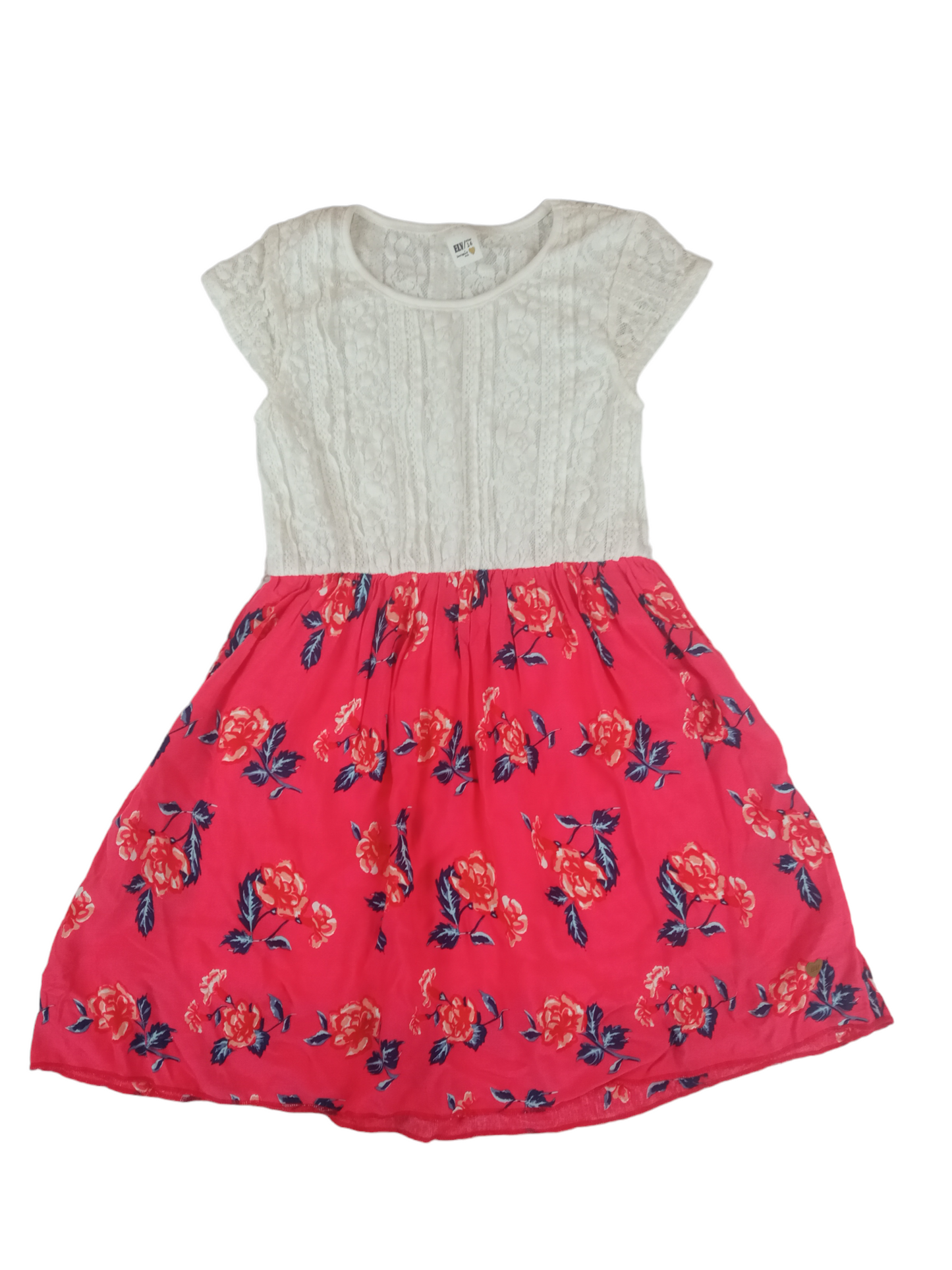 Vestido floreado / Talla 14