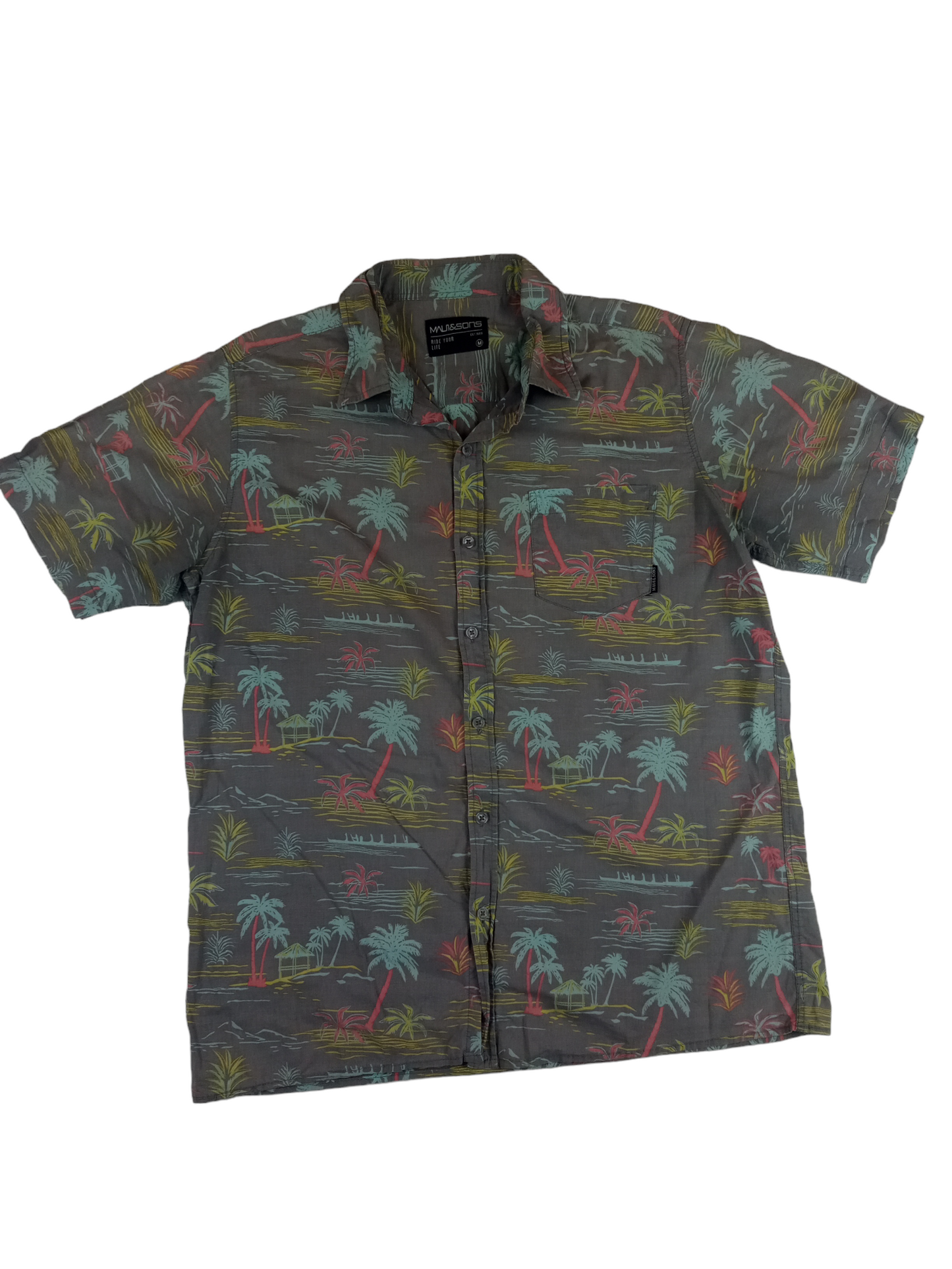 Camisa guayabera Maui & Sons / Talla M