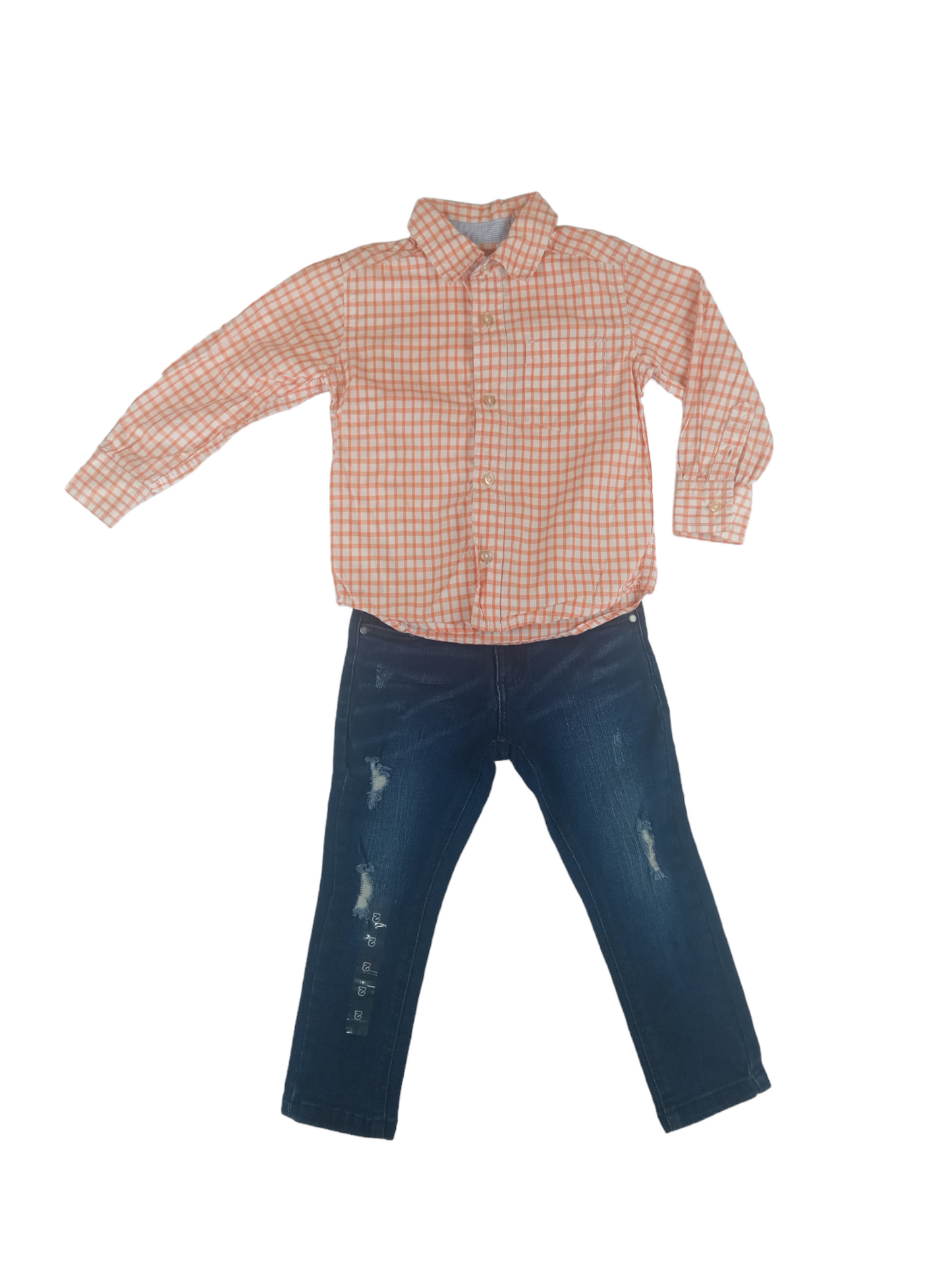 Conjunto pantalón y camisa / Talla 2