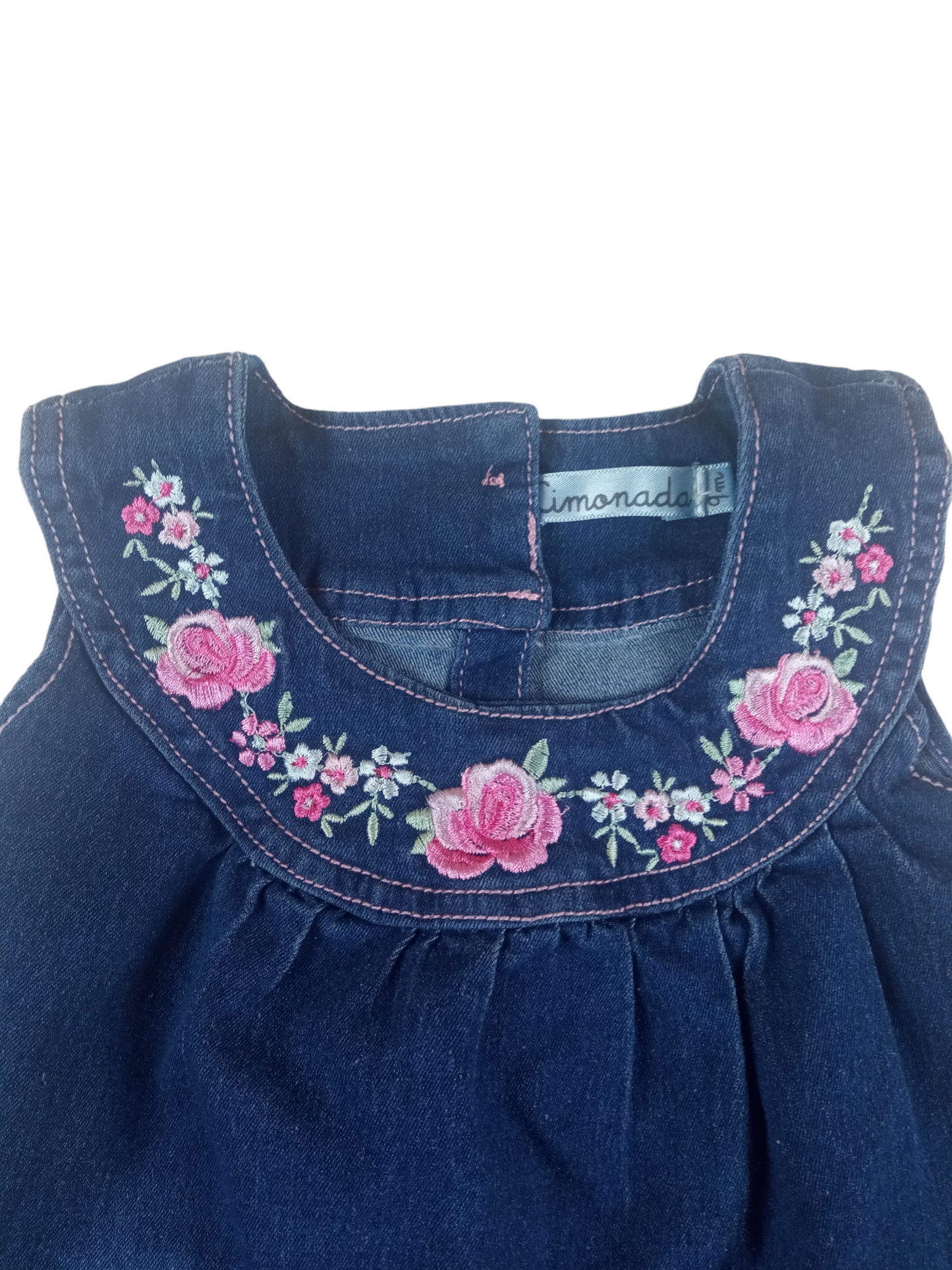 Vestido de mezclilla / 9 meses