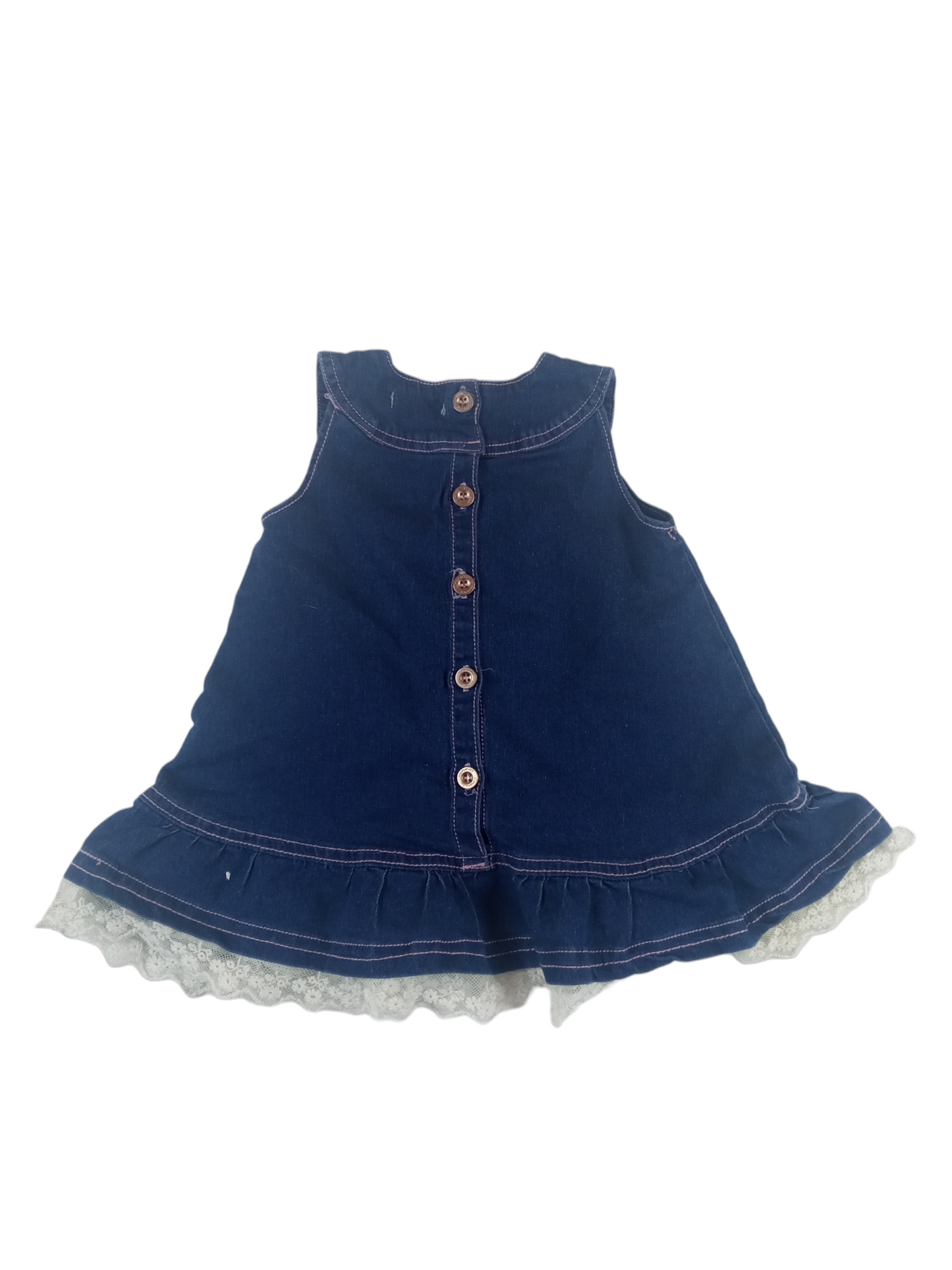Vestido de mezclilla / 9 meses