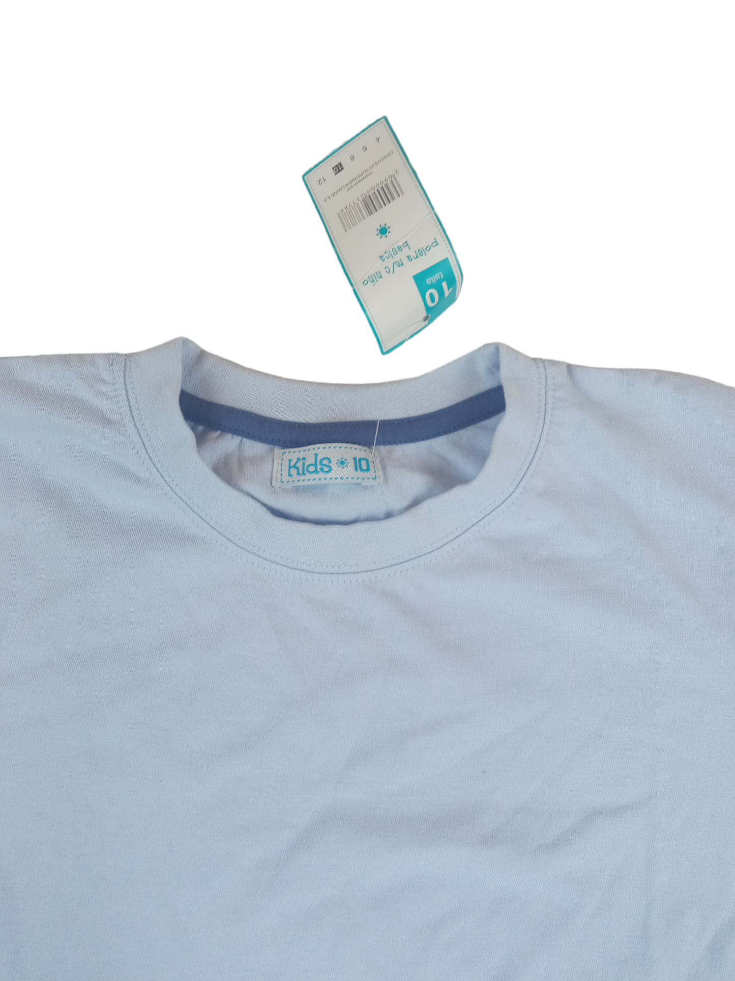 Polera celeste / Talla 10