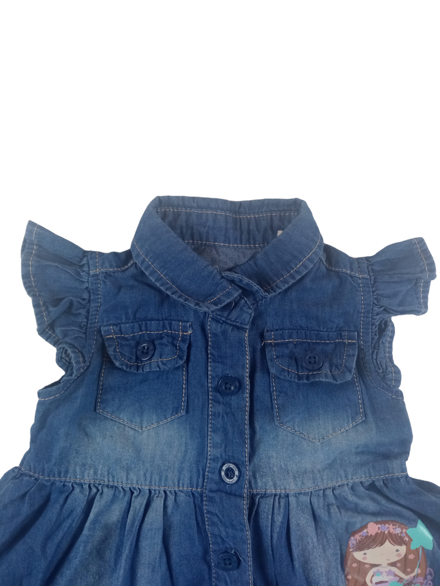 Vestido de mezclilla / 9 meses
