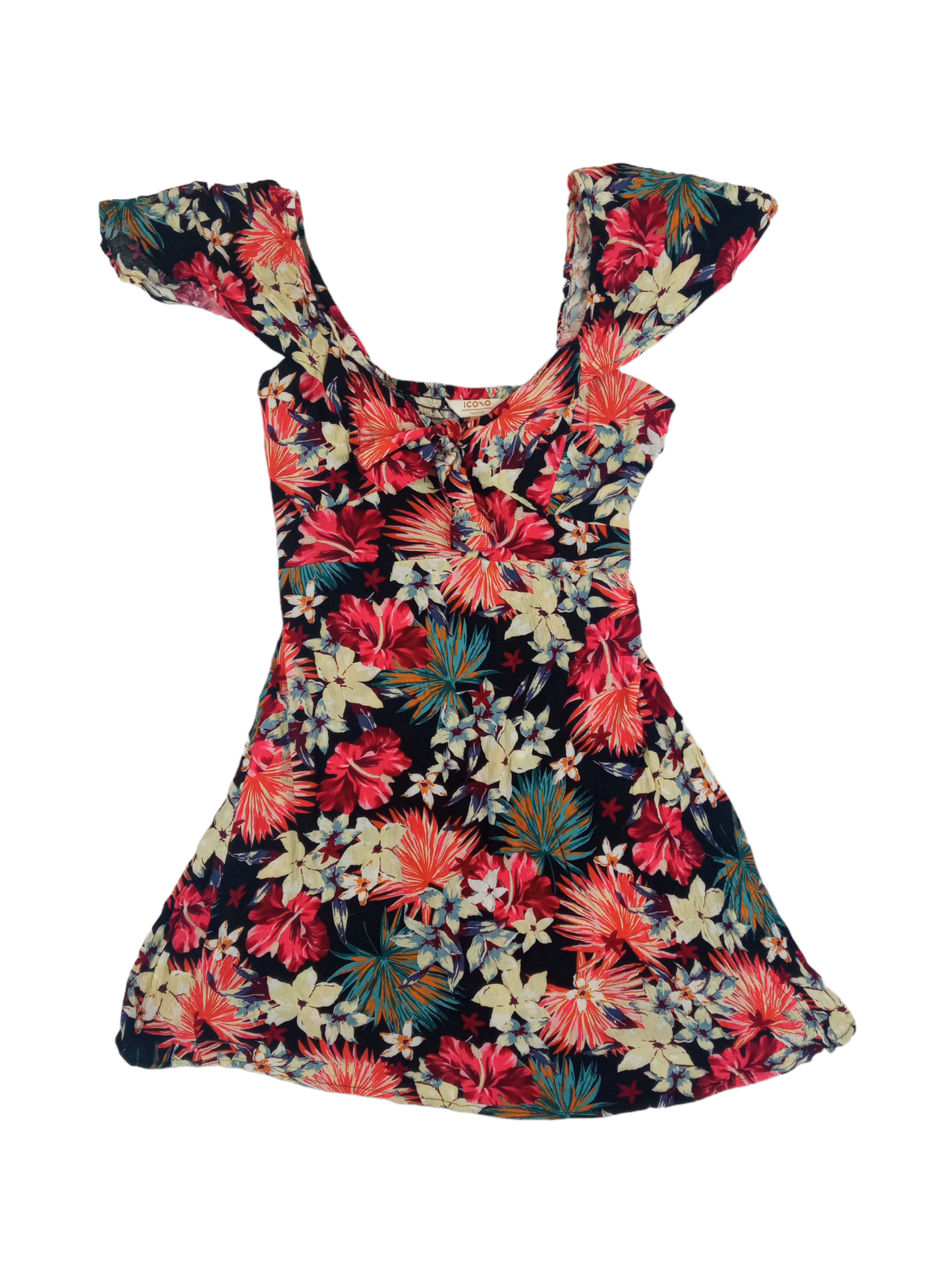 Vestido floreado Icono / Talla S