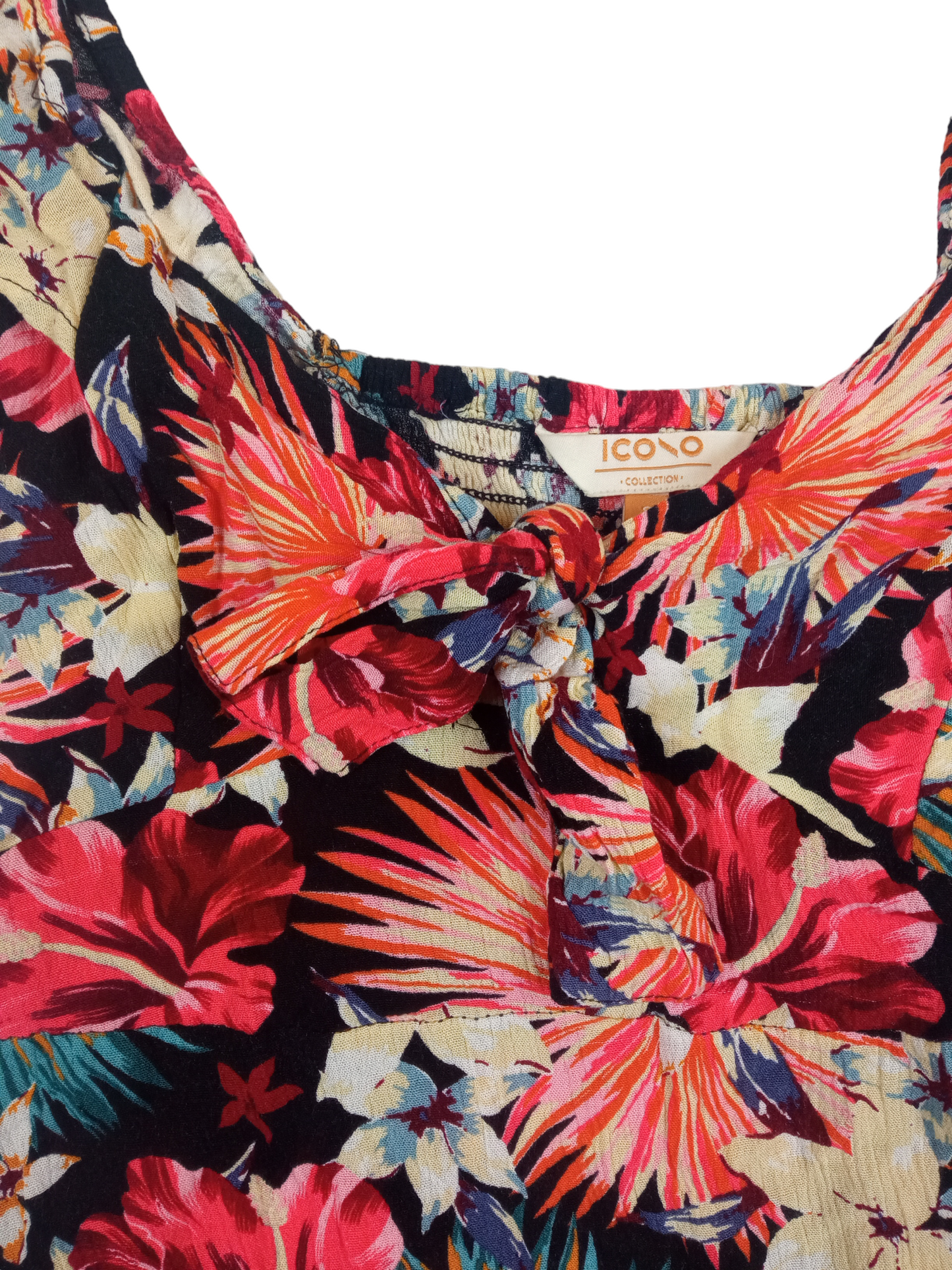 Vestido floreado Icono / Talla S