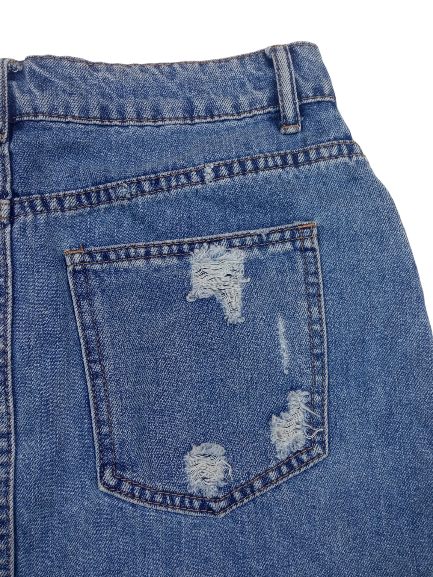 Falda flores bordadas Marquis / Talla S
