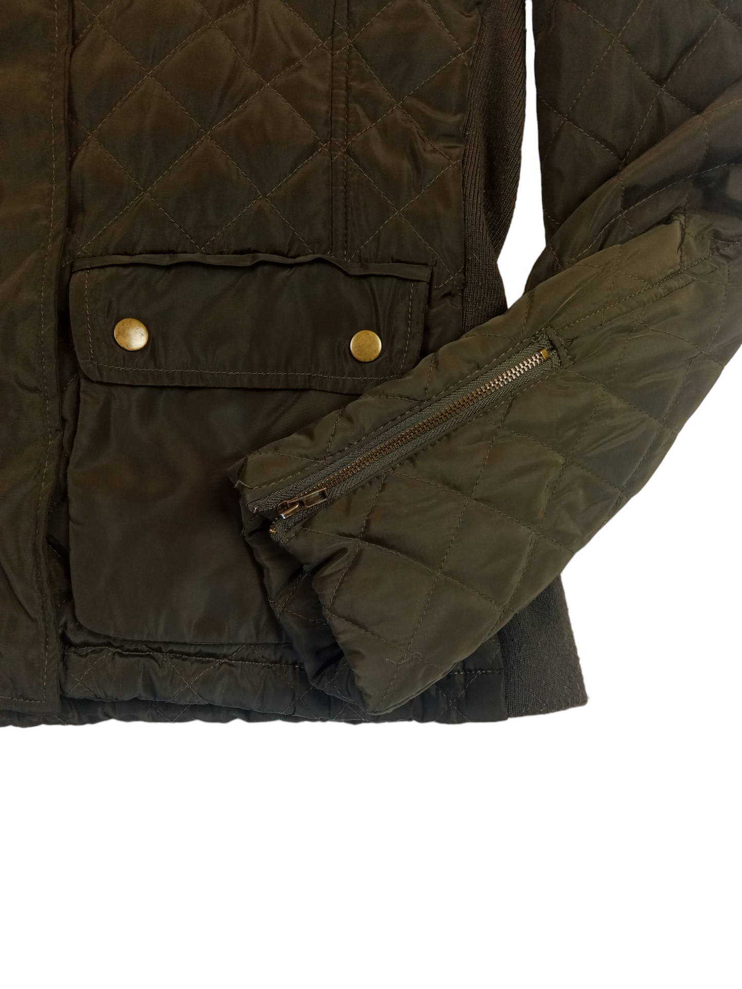 Chaqueta verde musgo Mango / Talla M