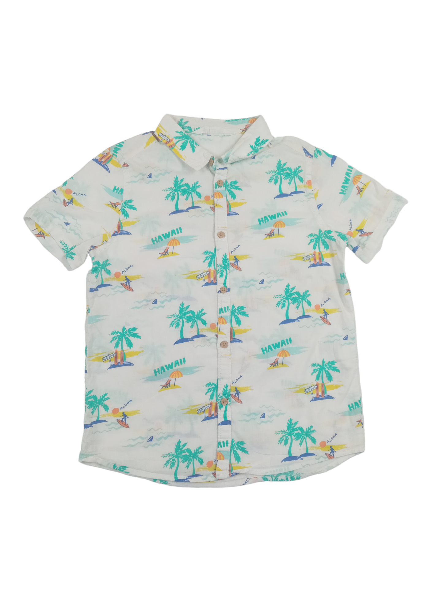 Camisa guayabera / Talla 8-9