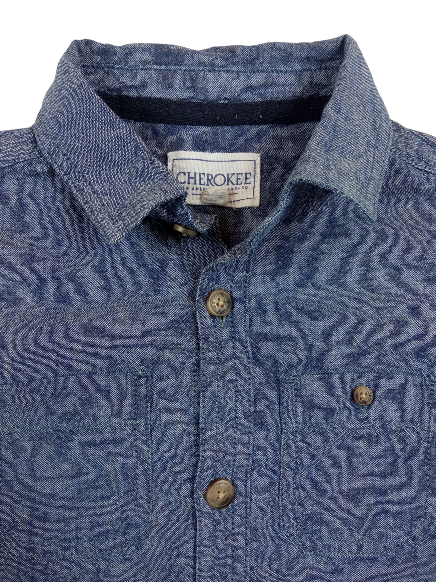 Camisa azul/ talla 6