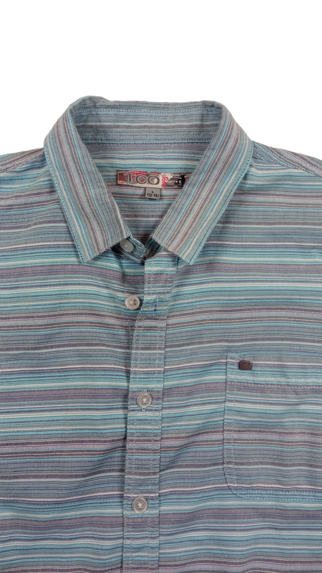 Camisa a rayas / Talla 12-14 años