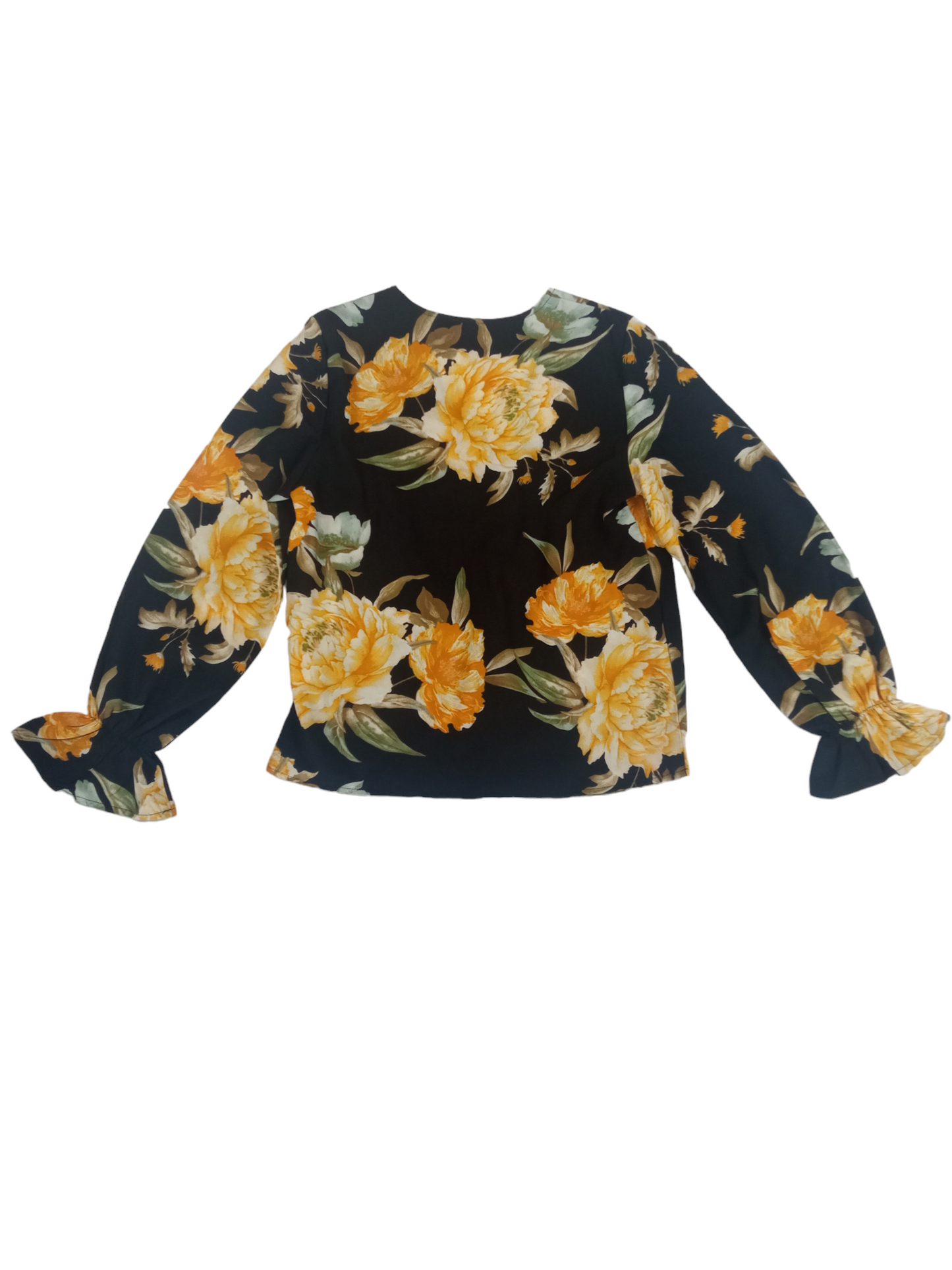 Blusa floreada/ Talla S