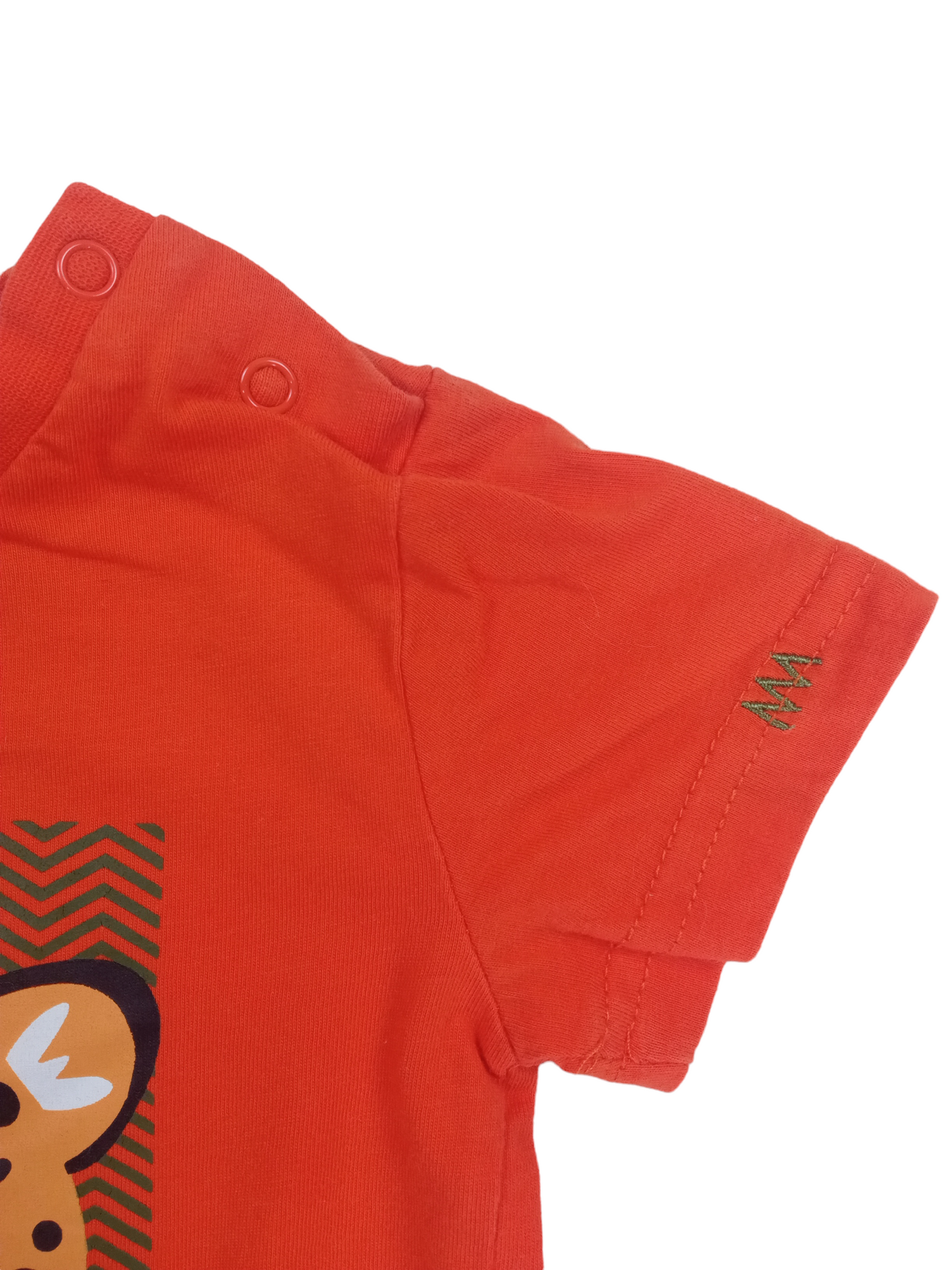 Polera tigre/ 6-12 meses