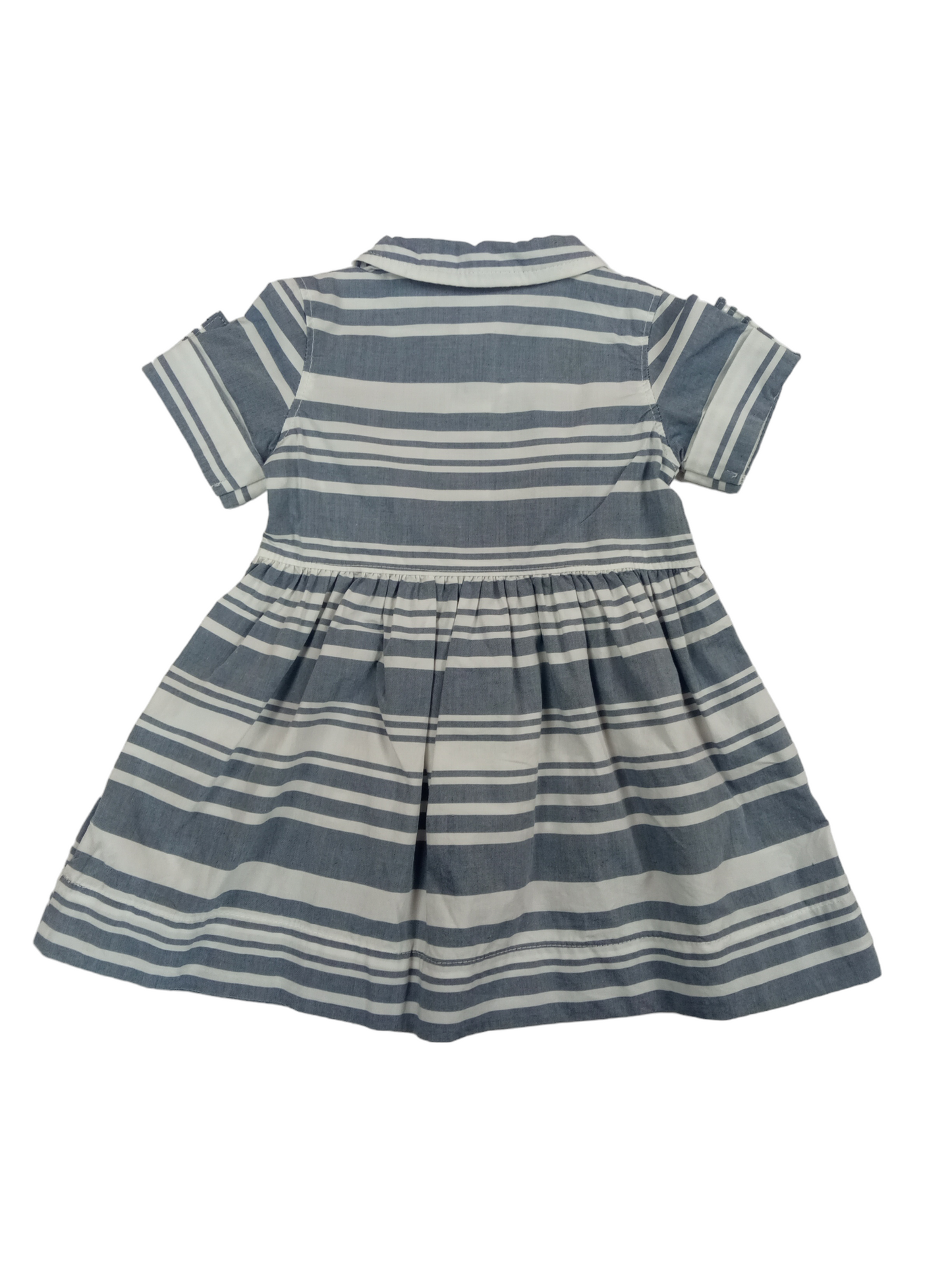 Vestido rayas/ 6 meses