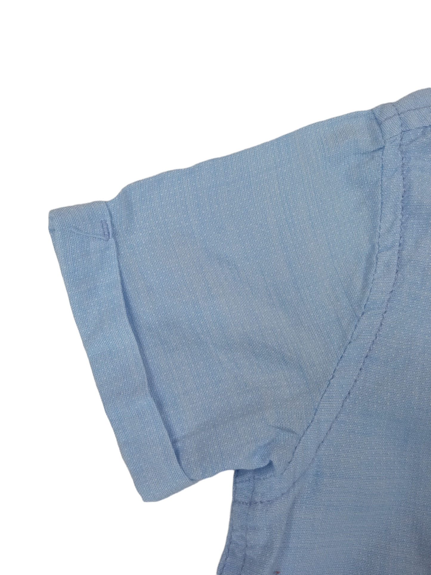 Camisa celeste/ 12-18 meses