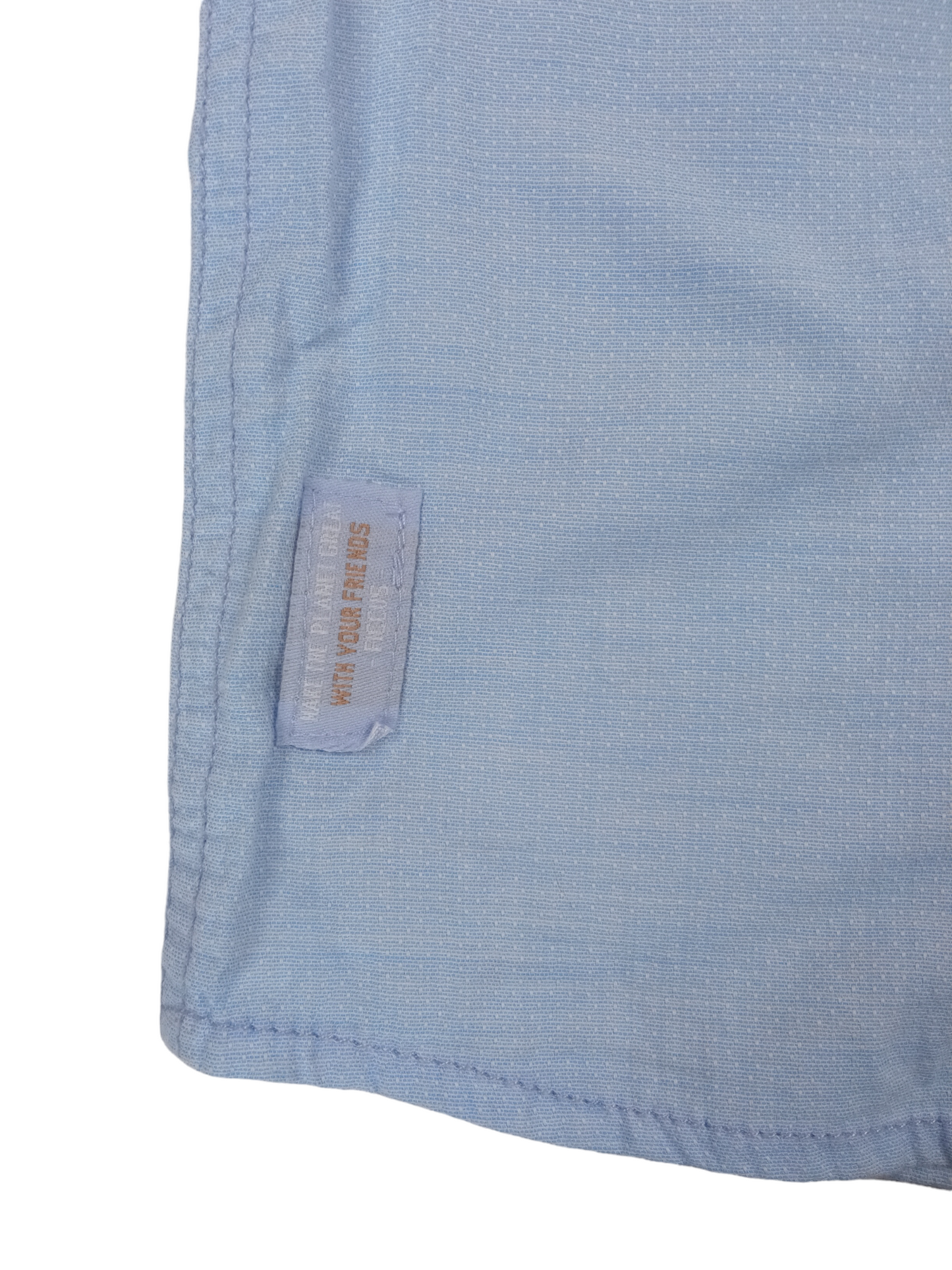 Camisa celeste/ 12-18 meses