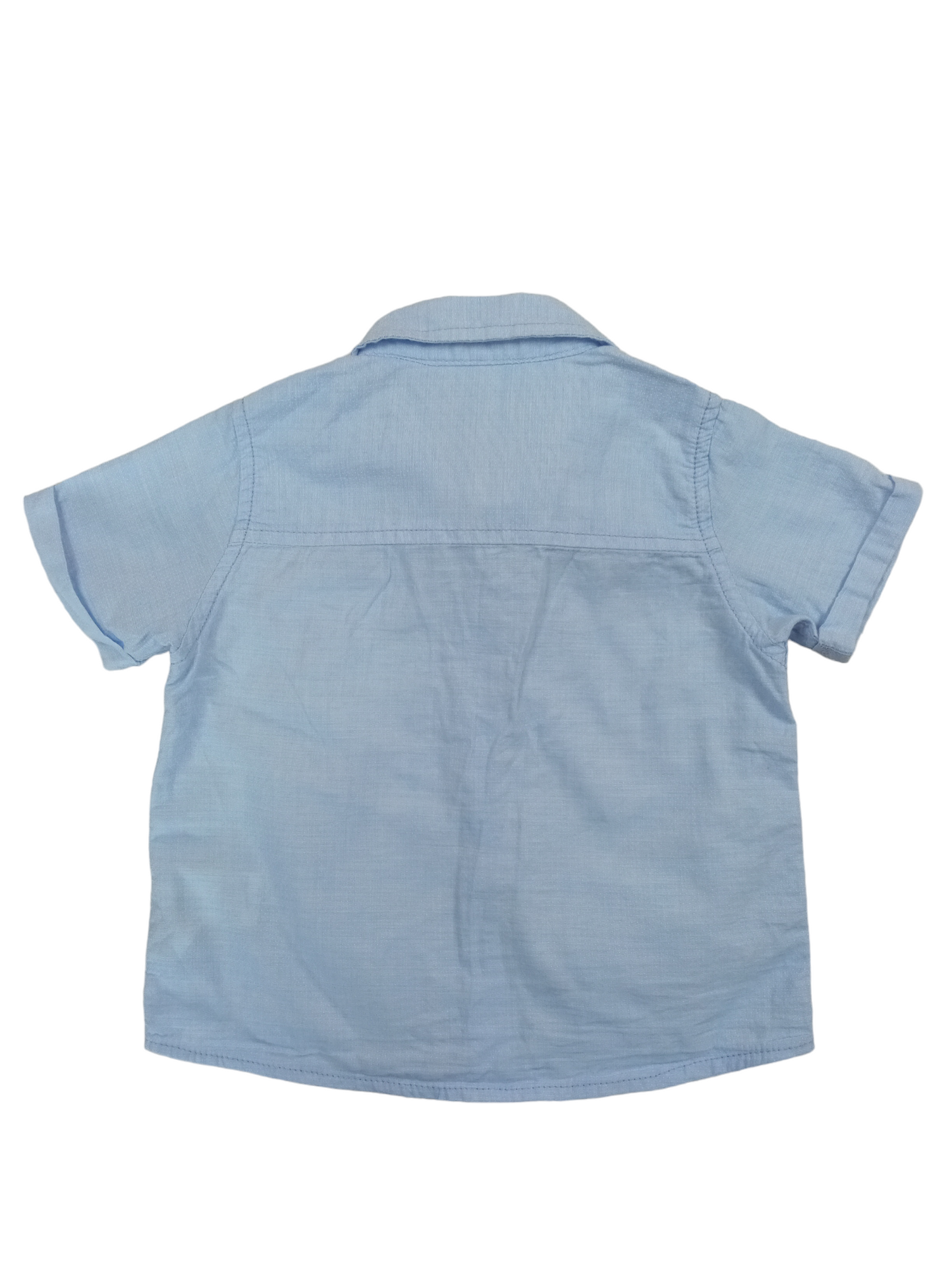 Camisa celeste/ 12-18 meses