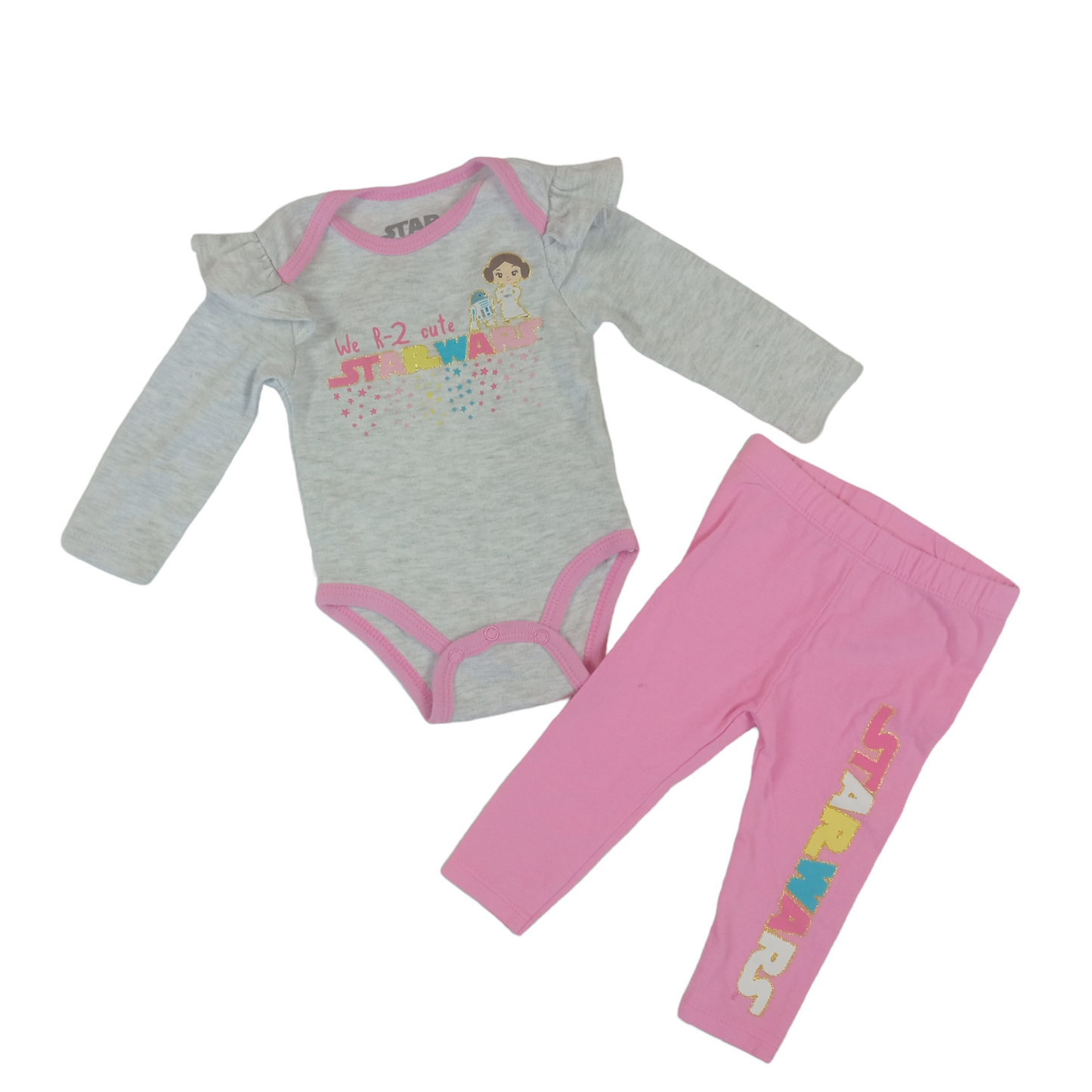 Conjunto Star Wars/ 3-6 meses