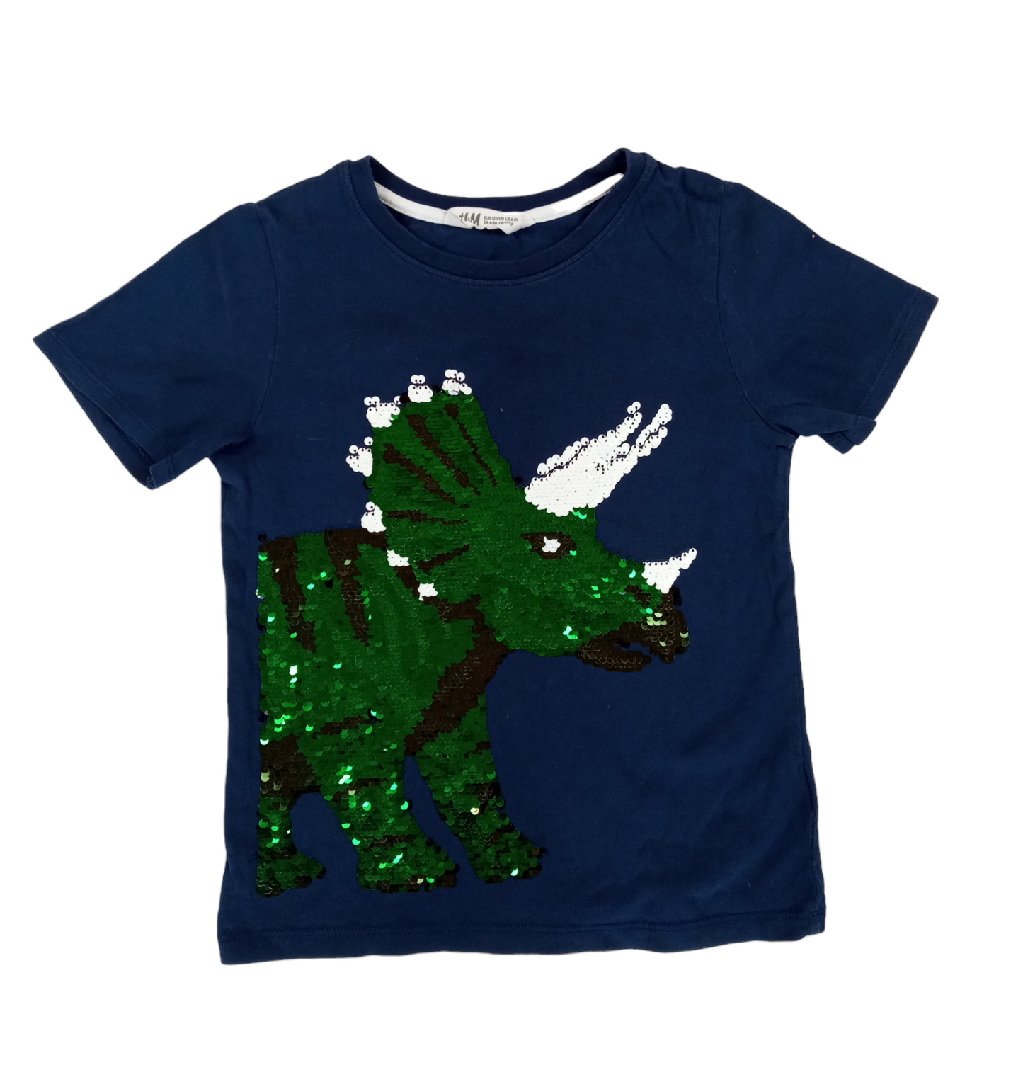 Polera dinosaurio/ talla 6-8
