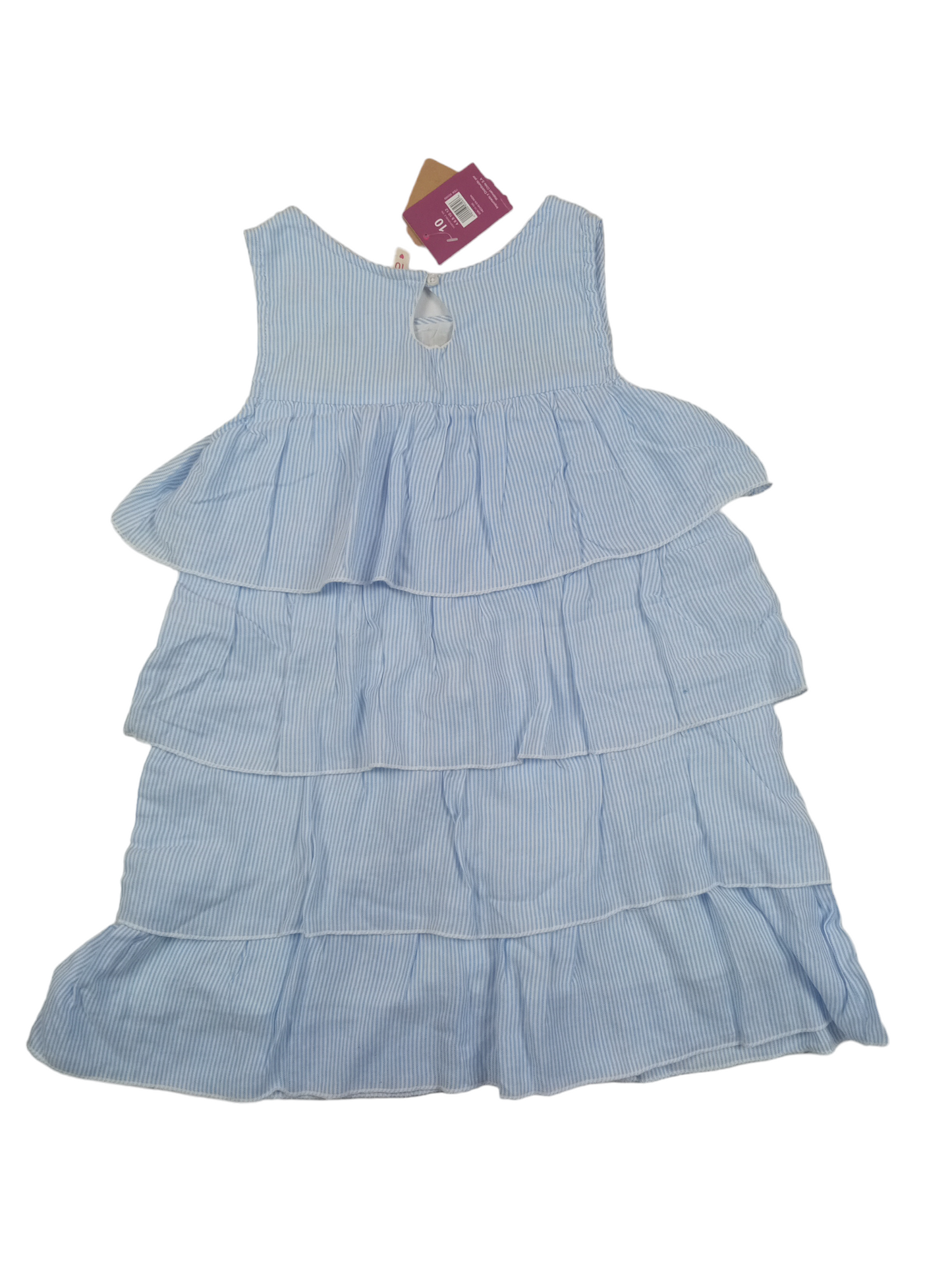 Vestido bordado/ talla 10
