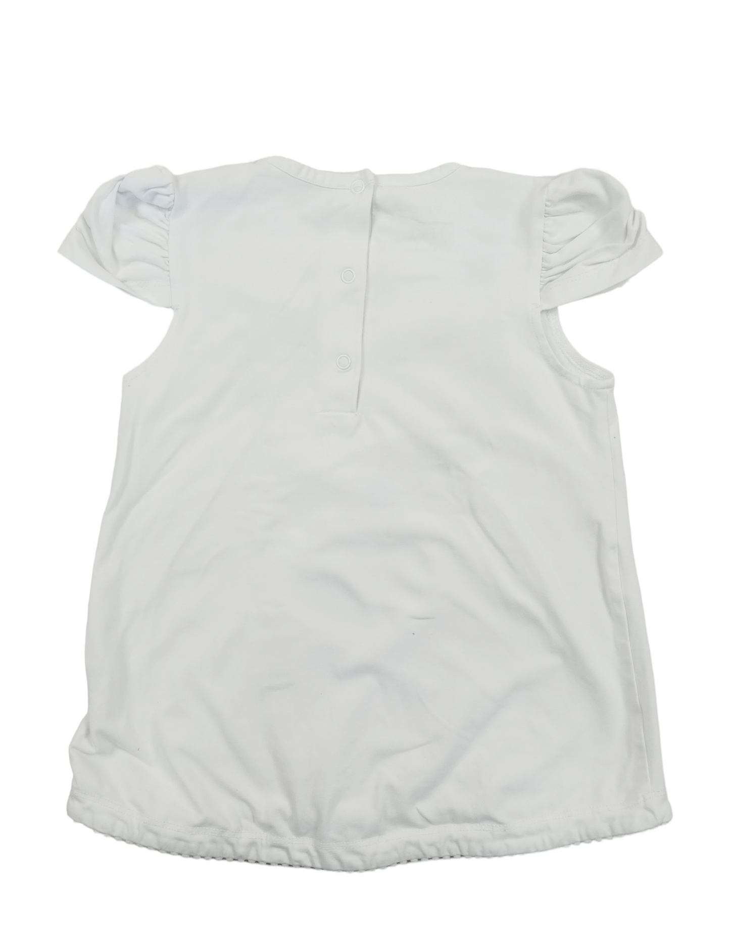 Polera flores/ talla 3