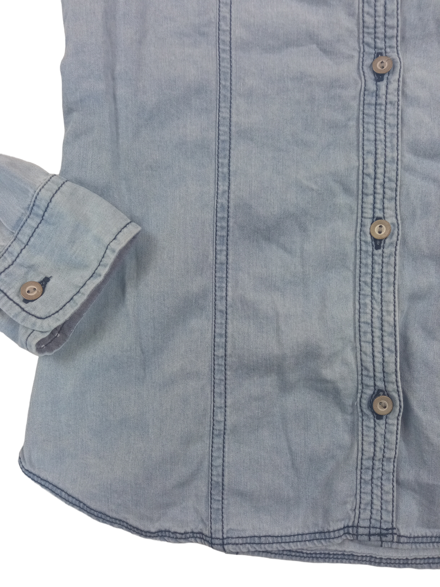 Camisa de mezclilla Tommy Hilgiger / Talla 12