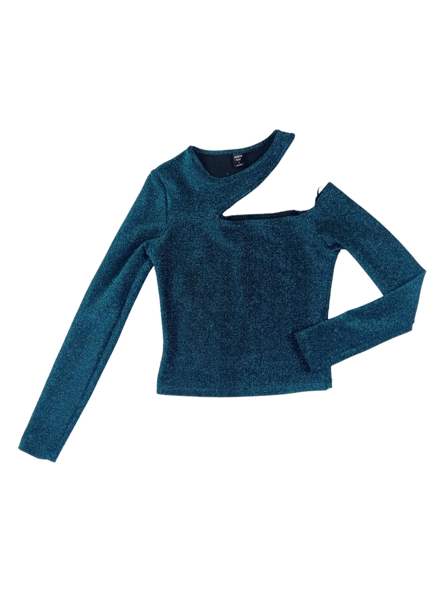 Polera brillos Shein / Talla S