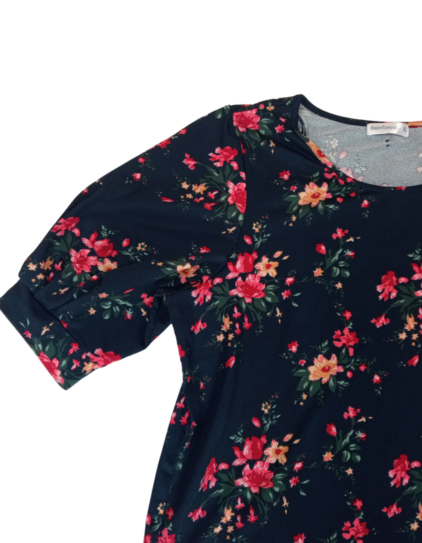Polera floreada / Talla XL