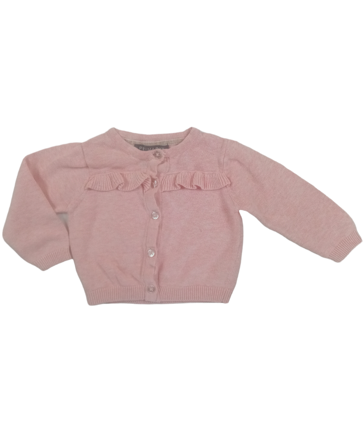 Chaleco rosa/ 3-6 meses