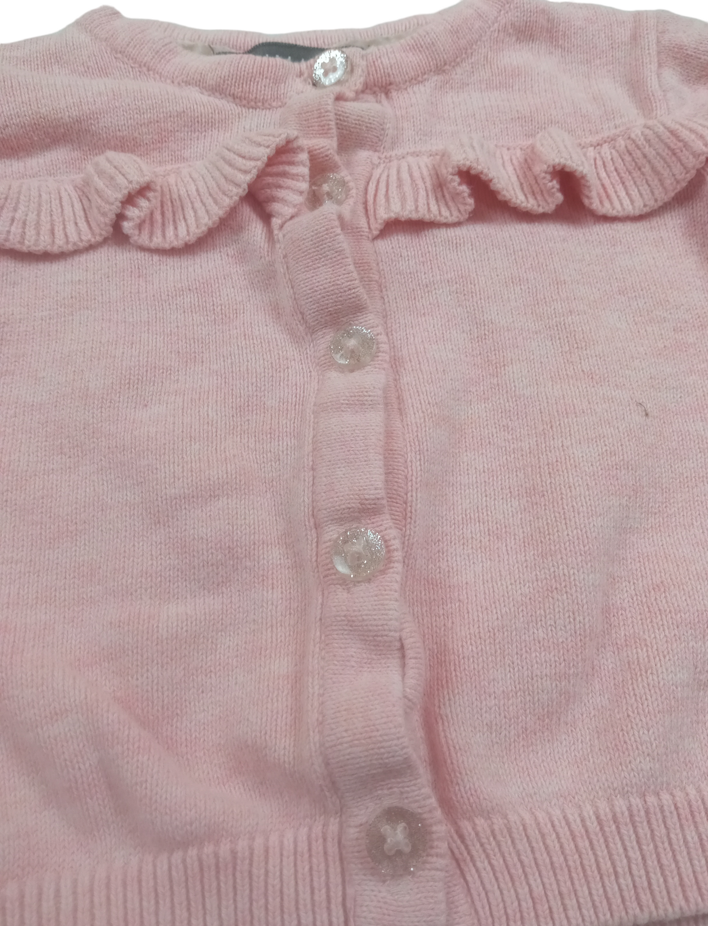 Chaleco rosa/ 3-6 meses