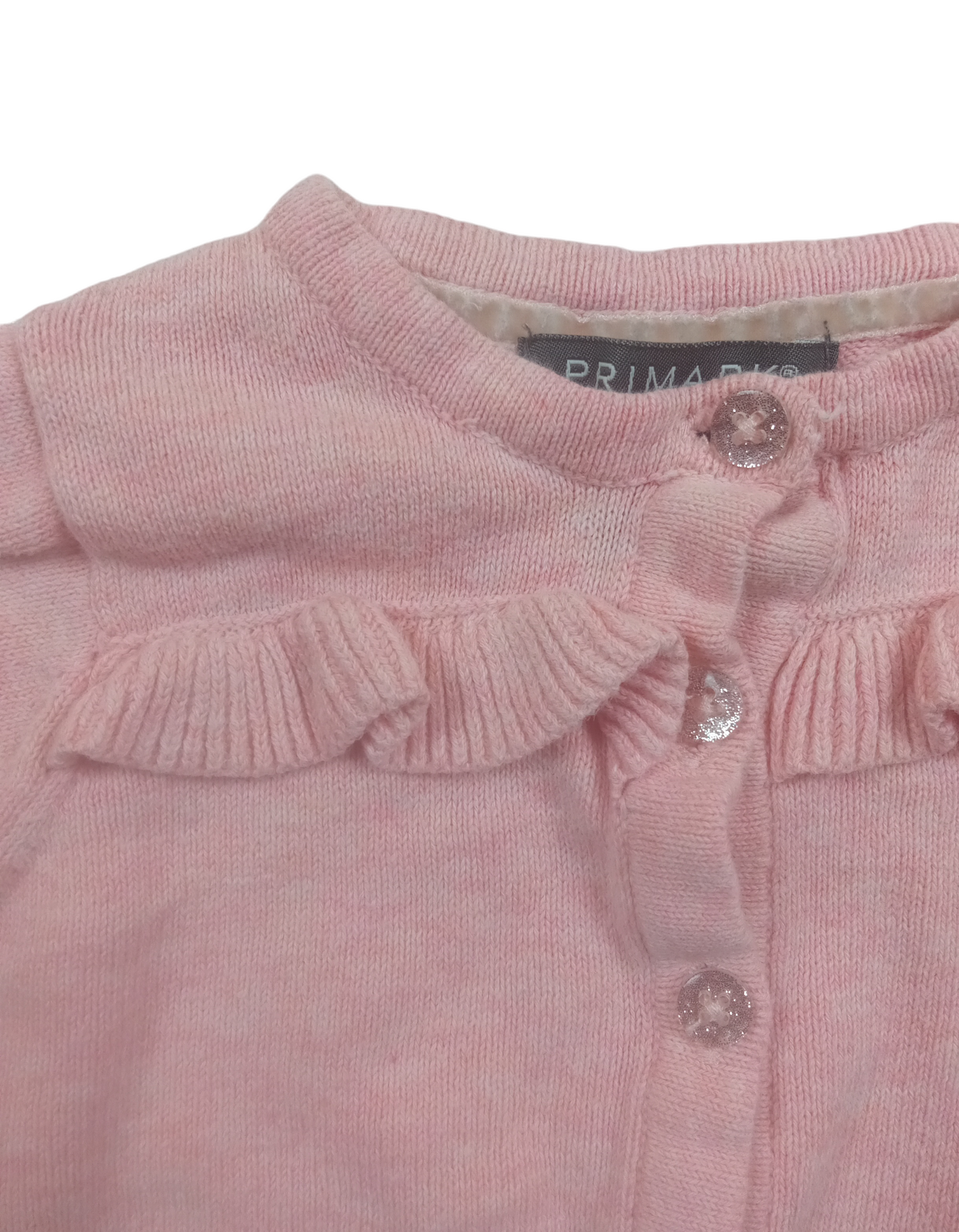Chaleco rosa/ 3-6 meses