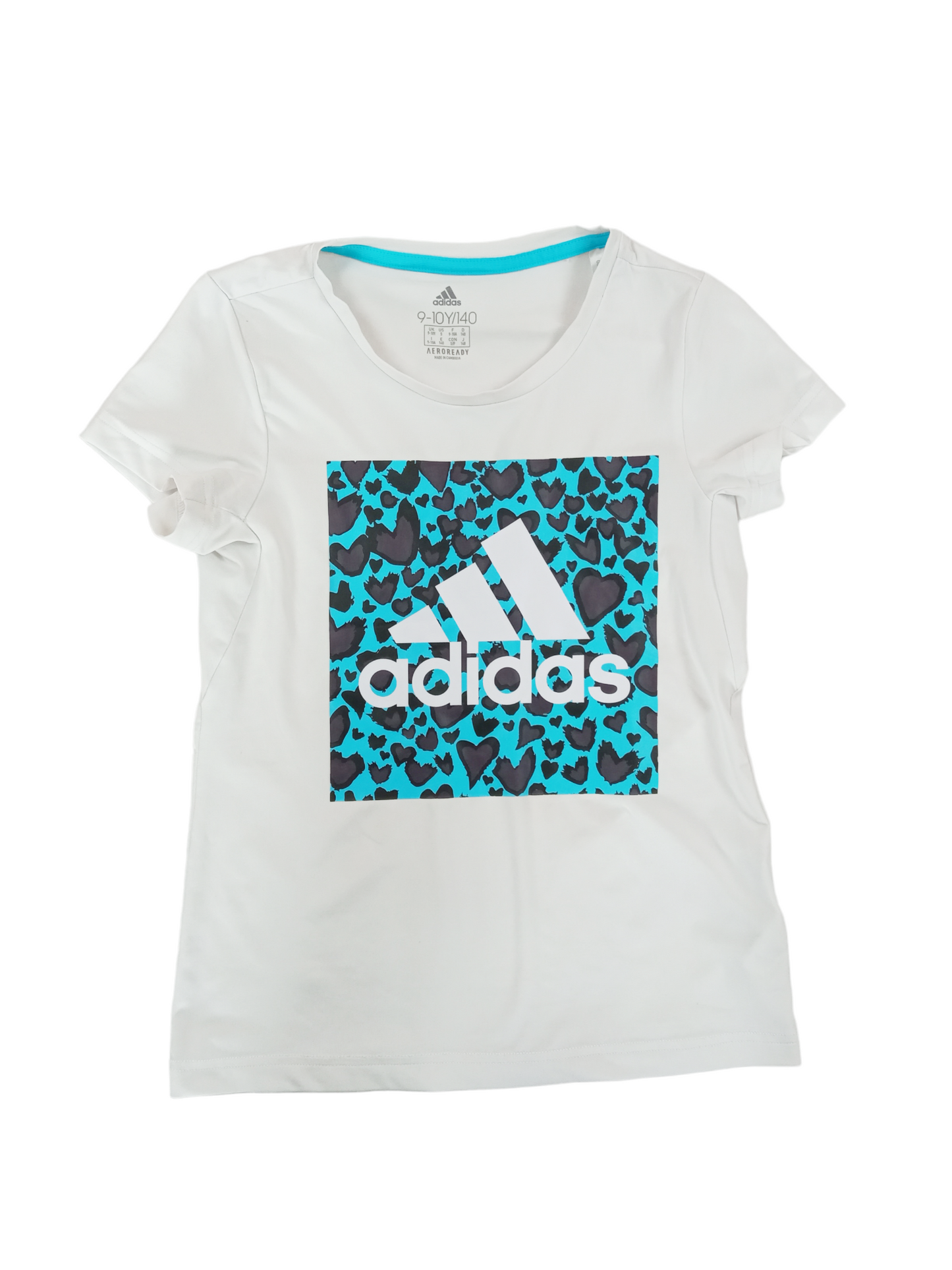 Polera deportiva Adidas / 9-10 años